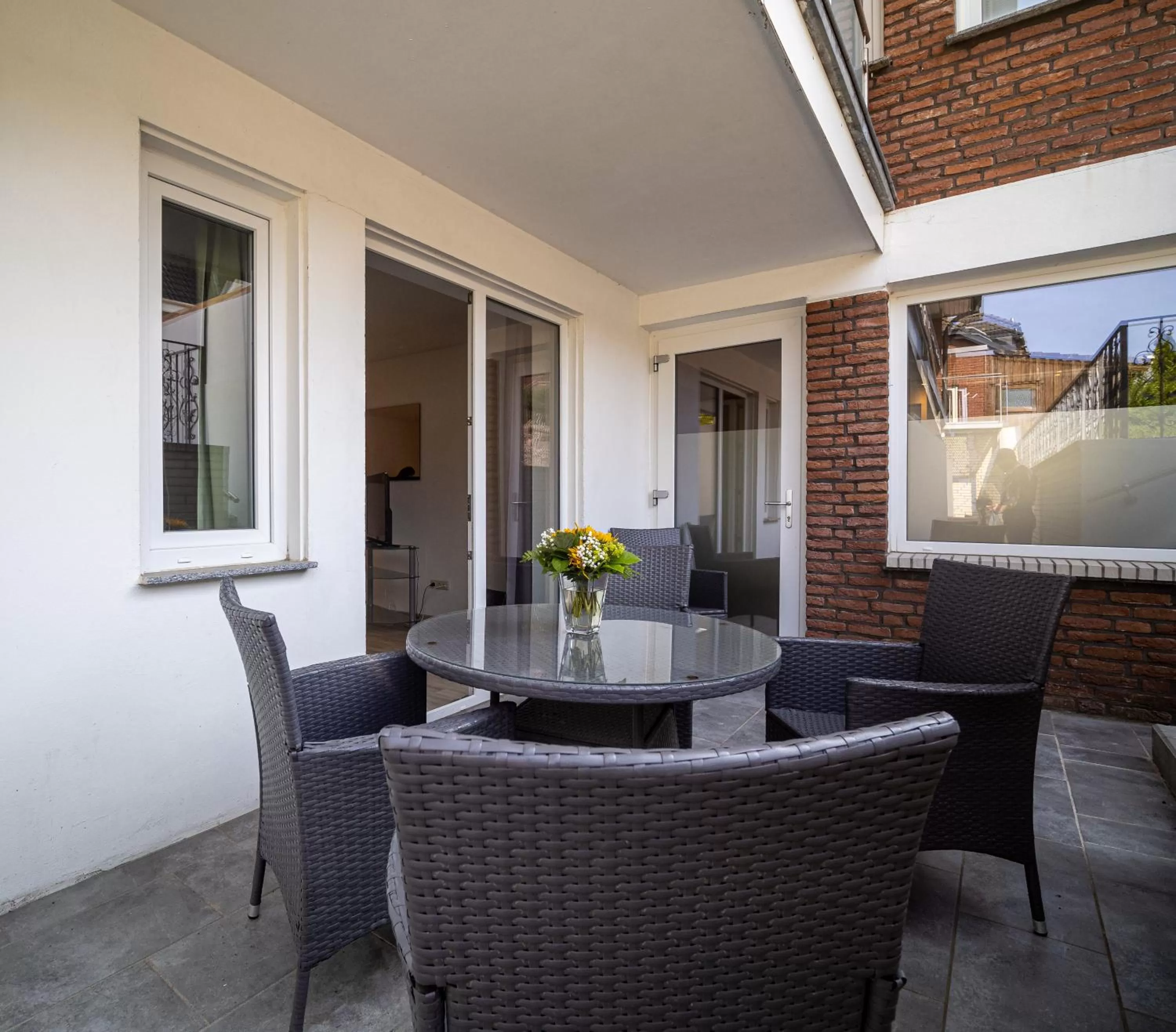 Balcony/Terrace in Tom's Hus Heiligenhafen