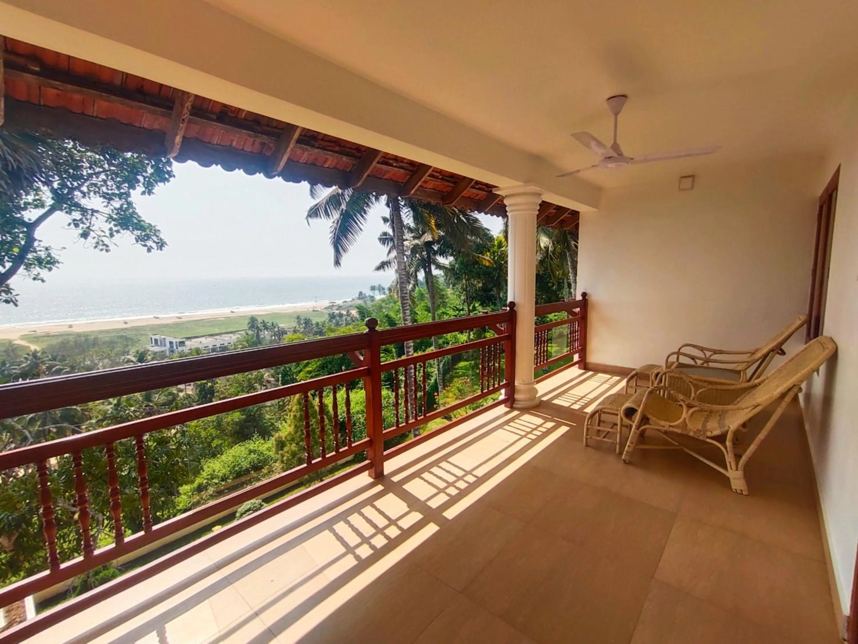 Balcony/Terrace in The Travancore Heritage Beach Resort