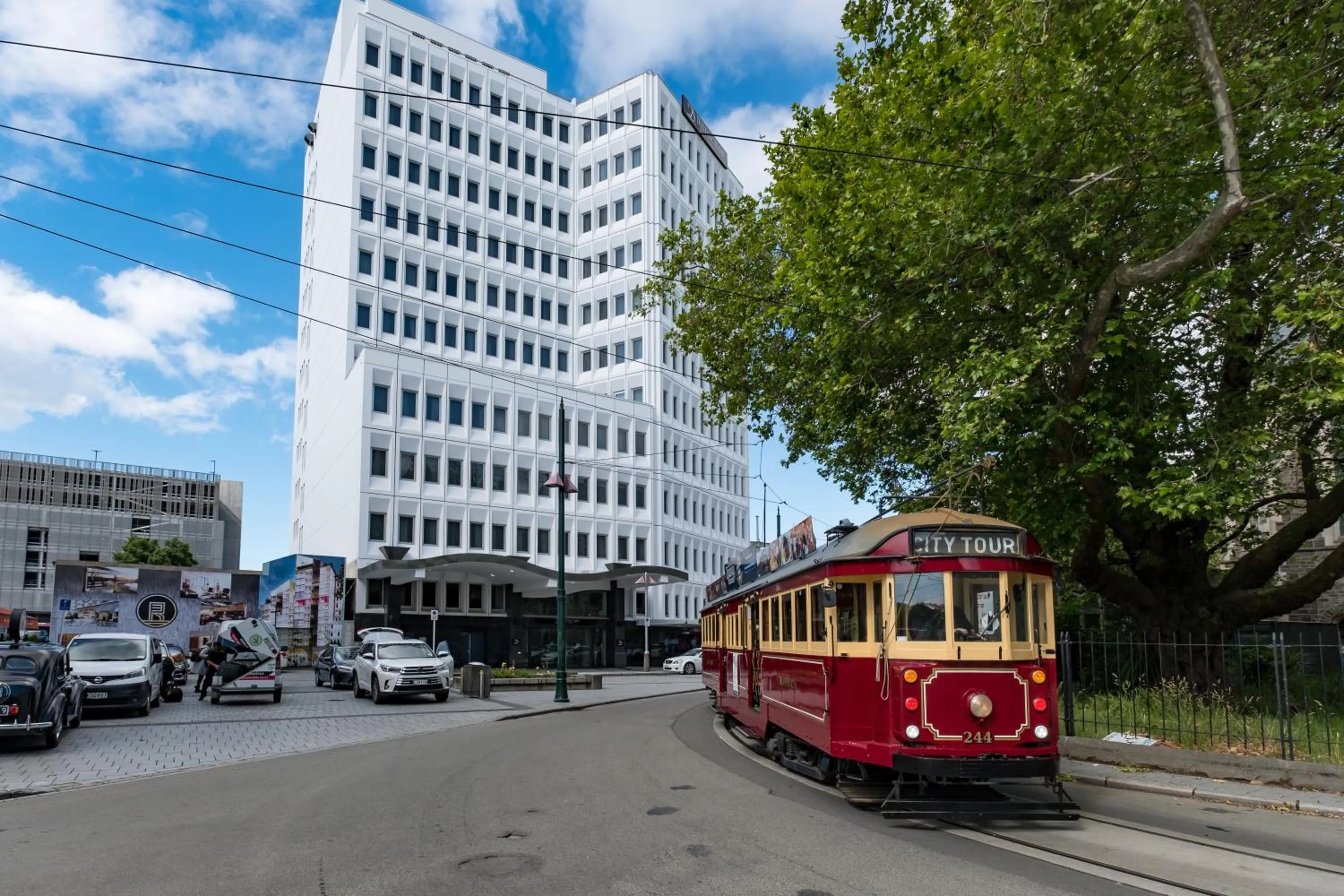 Facade/entrance in Distinction Christchurch Hotel