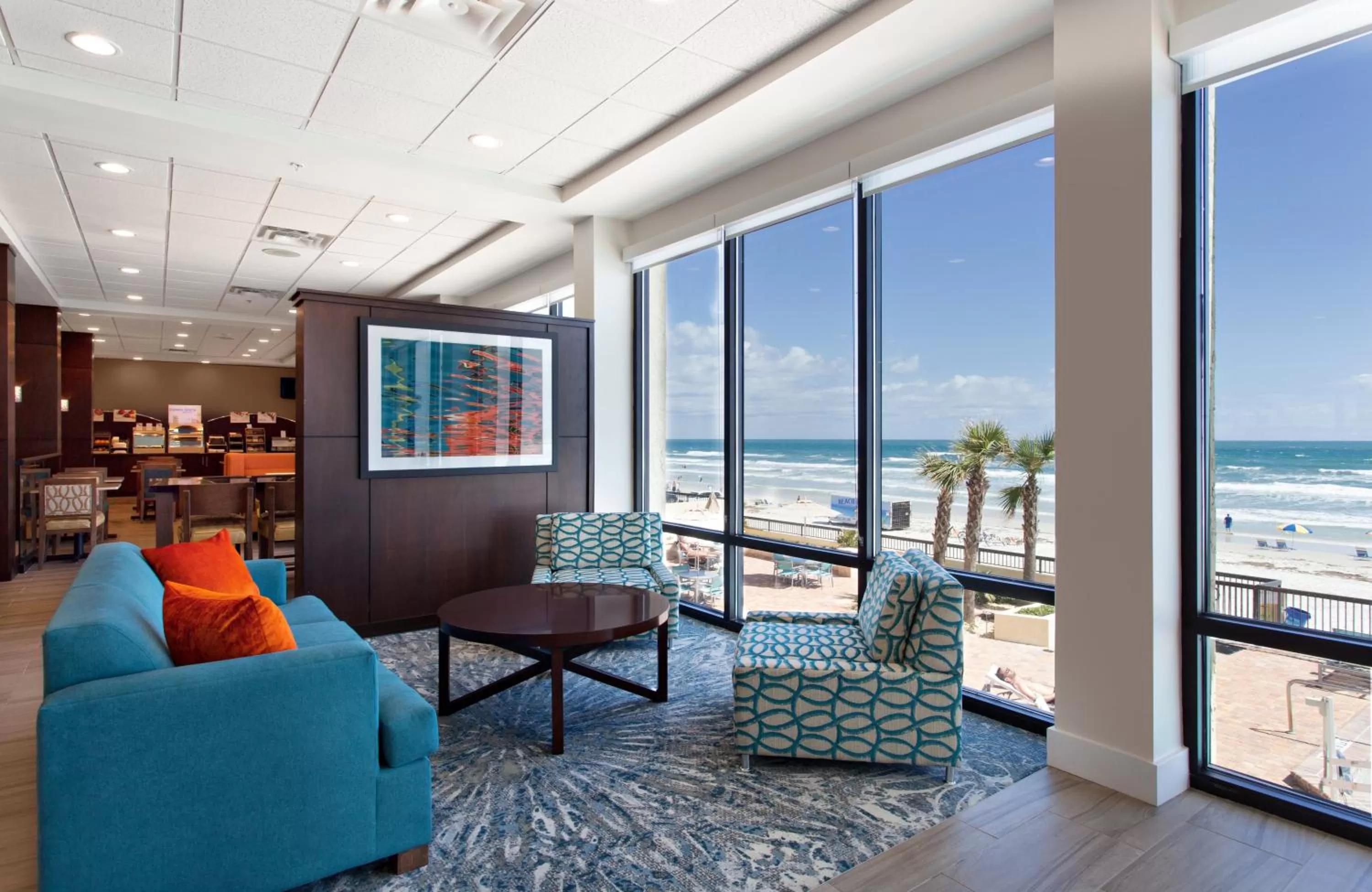 Breakfast in Holiday Inn Express & Suites Oceanfront Daytona Beach Shores by IHG