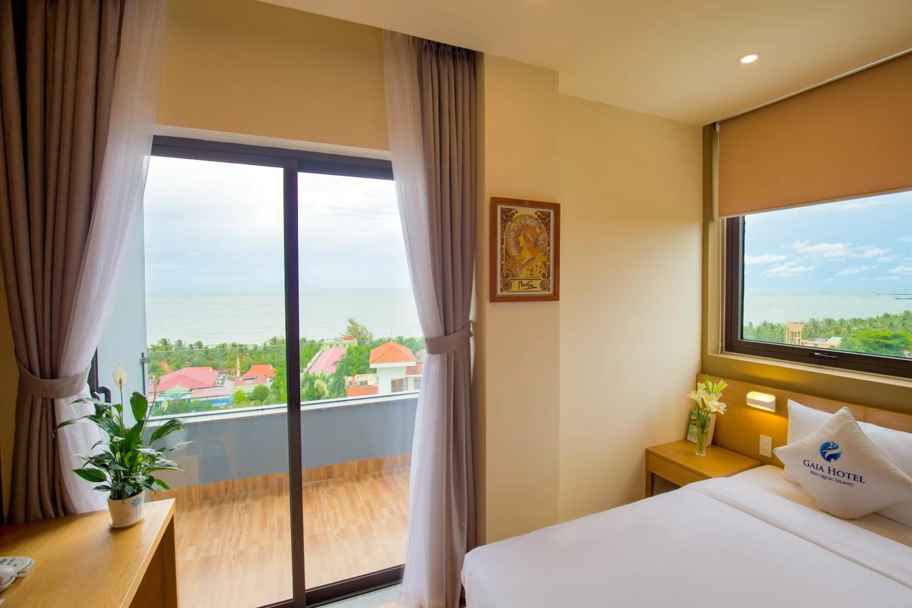 Sea view, Bed in Gaia Hotel Phu Quoc