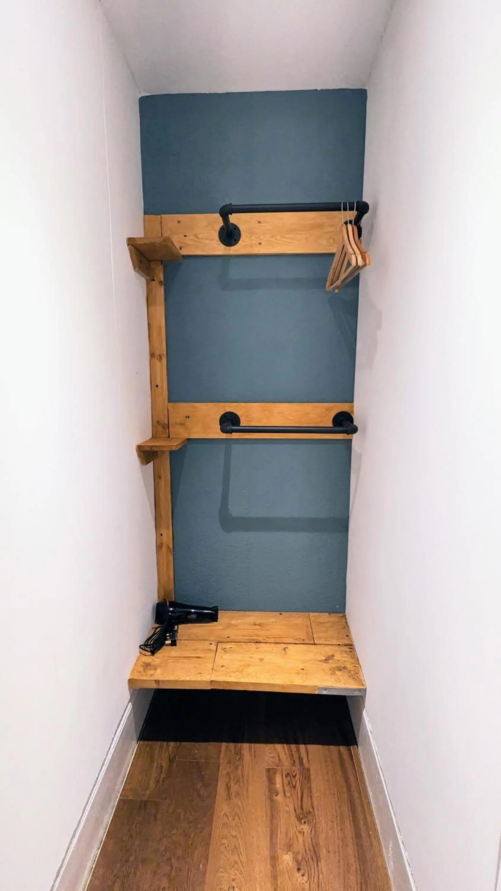 wardrobe in Wheal Tor Hotel & Glamping