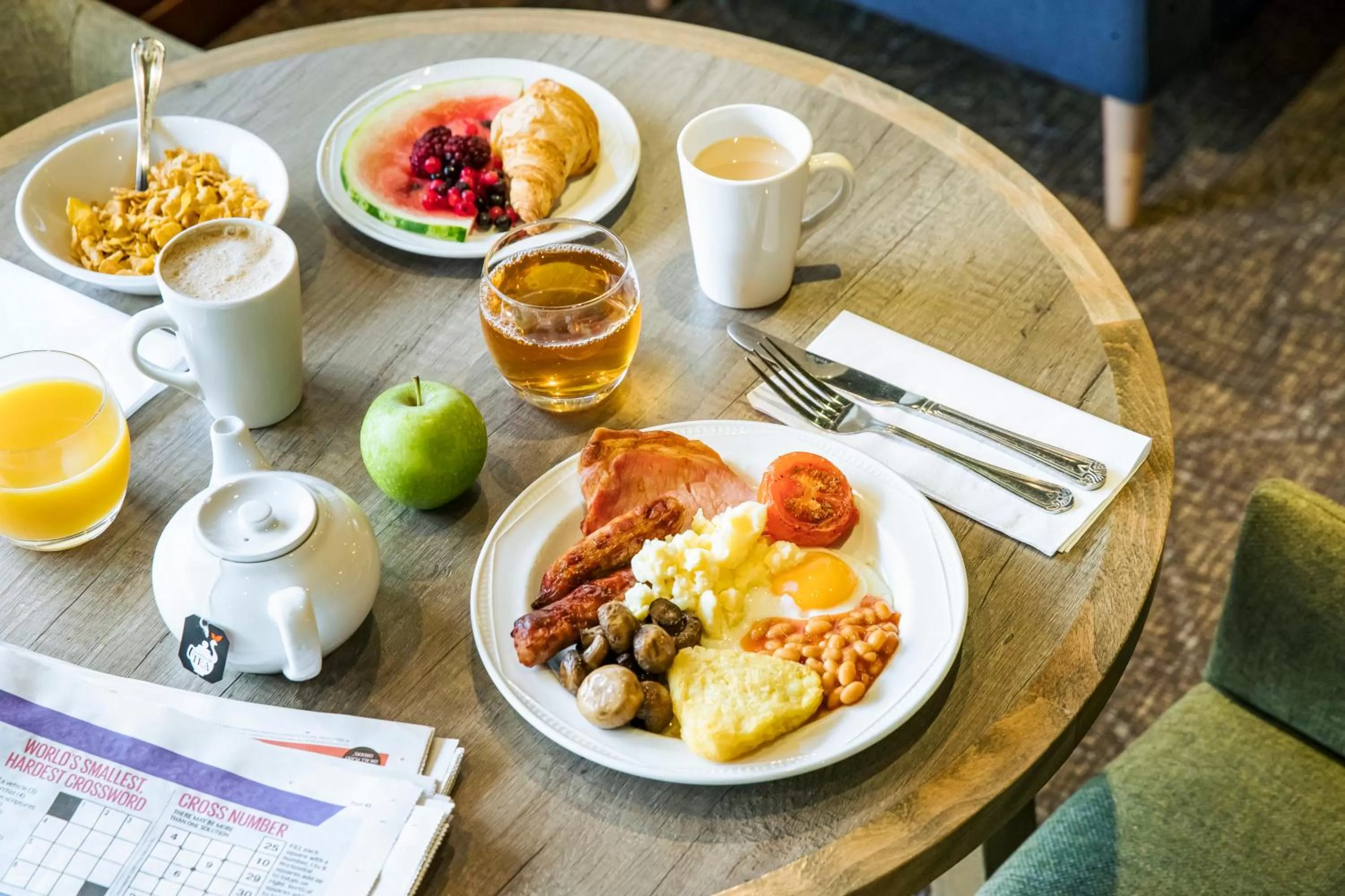 English/Irish breakfast in Holiday Inn Peterborough West by IHG
