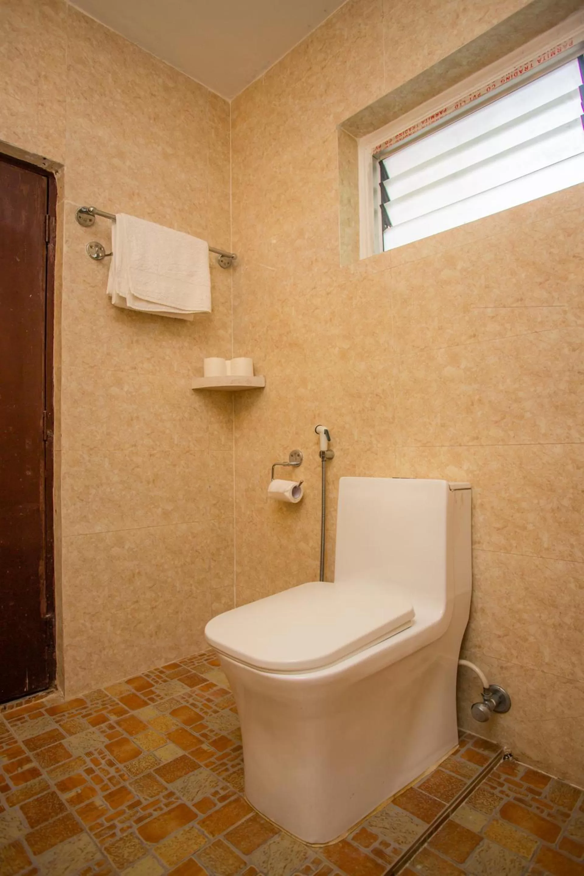 Toilet in Hotel Snowland