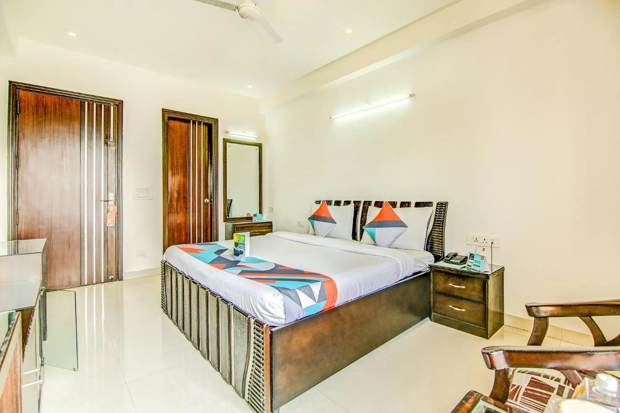 View (from property/room), Bed in Via Hemkunt Residency