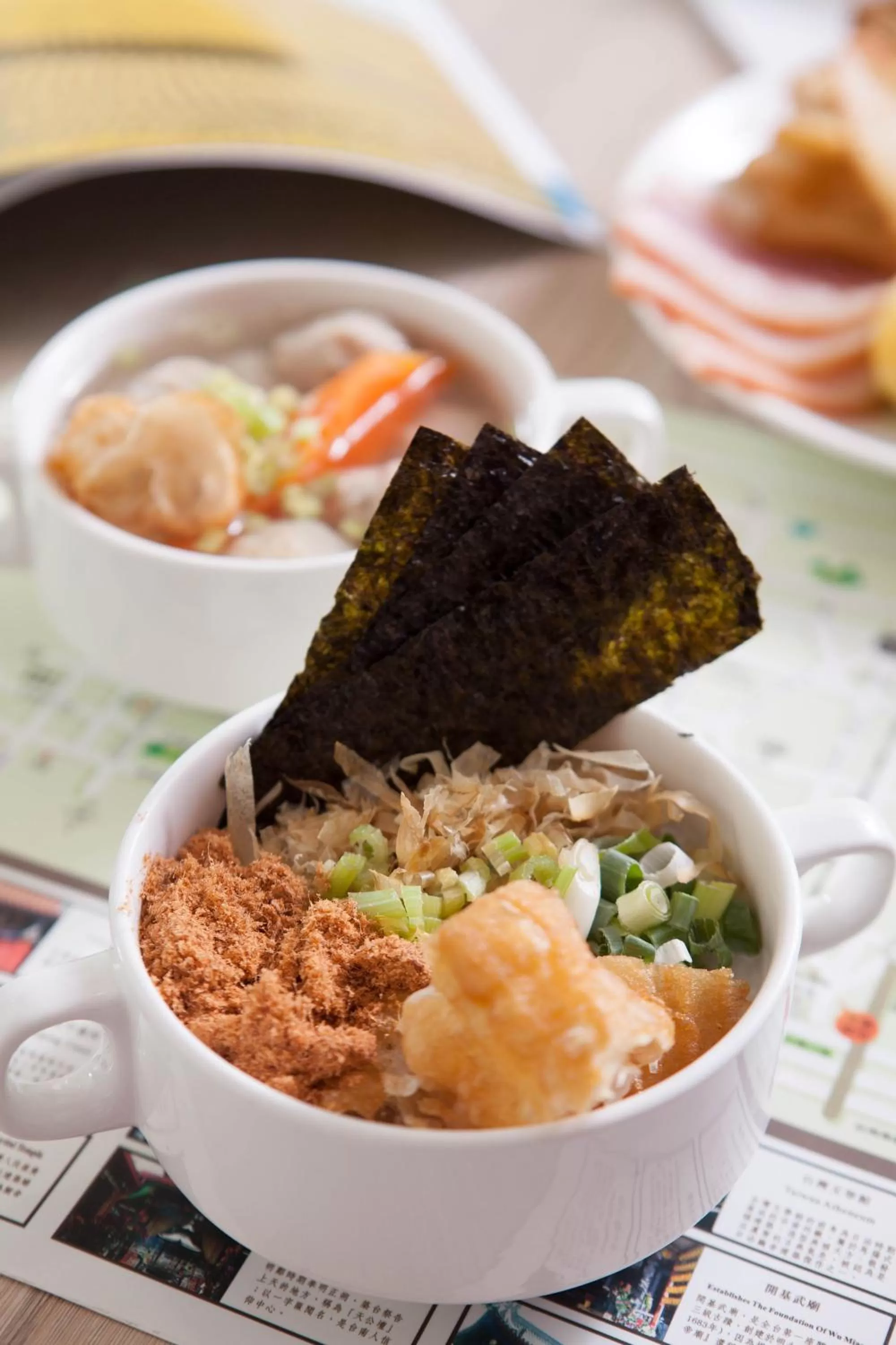 Food close-up in Cambridge Tainan Hotel