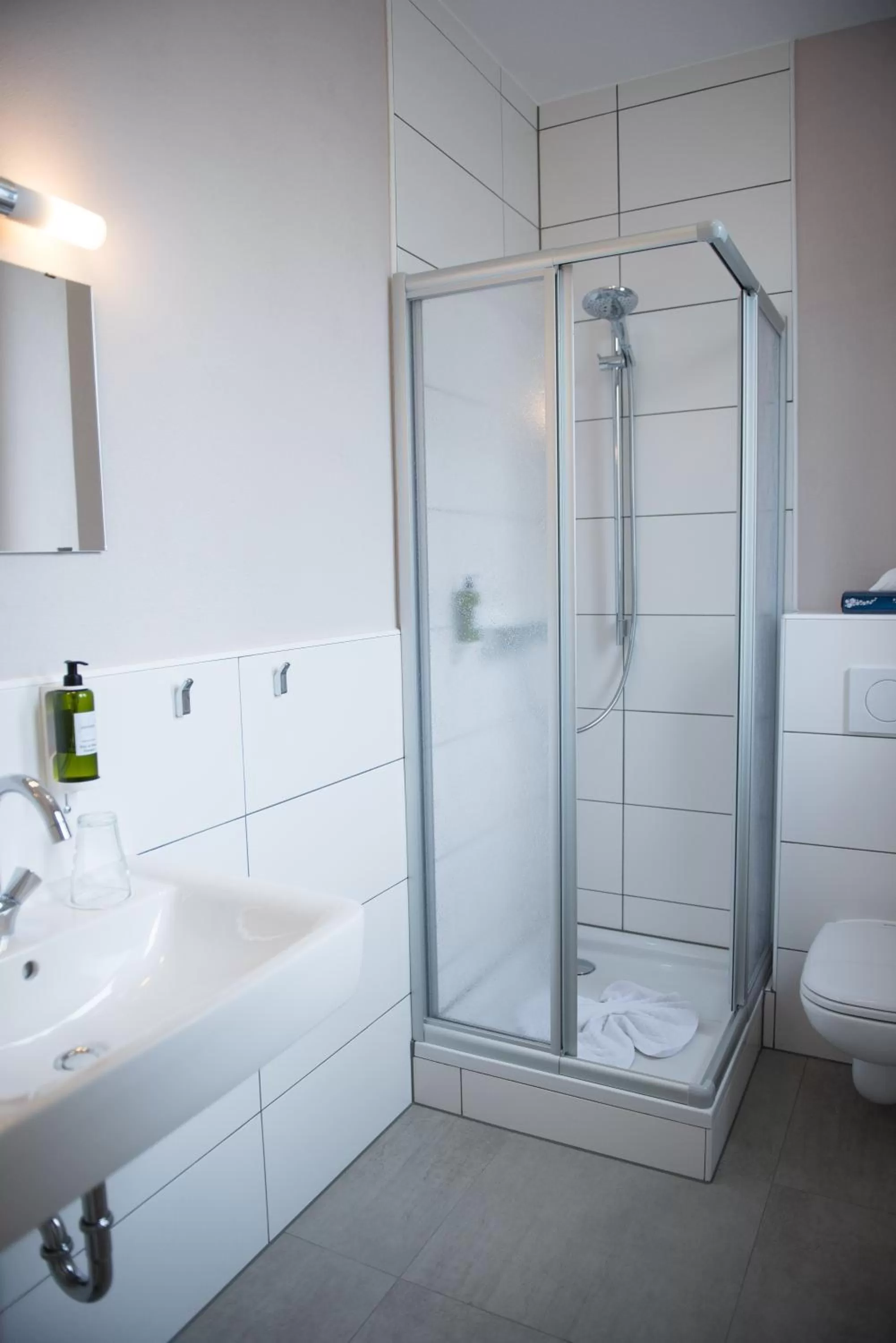 Shower in Parkhotel Schillerhain