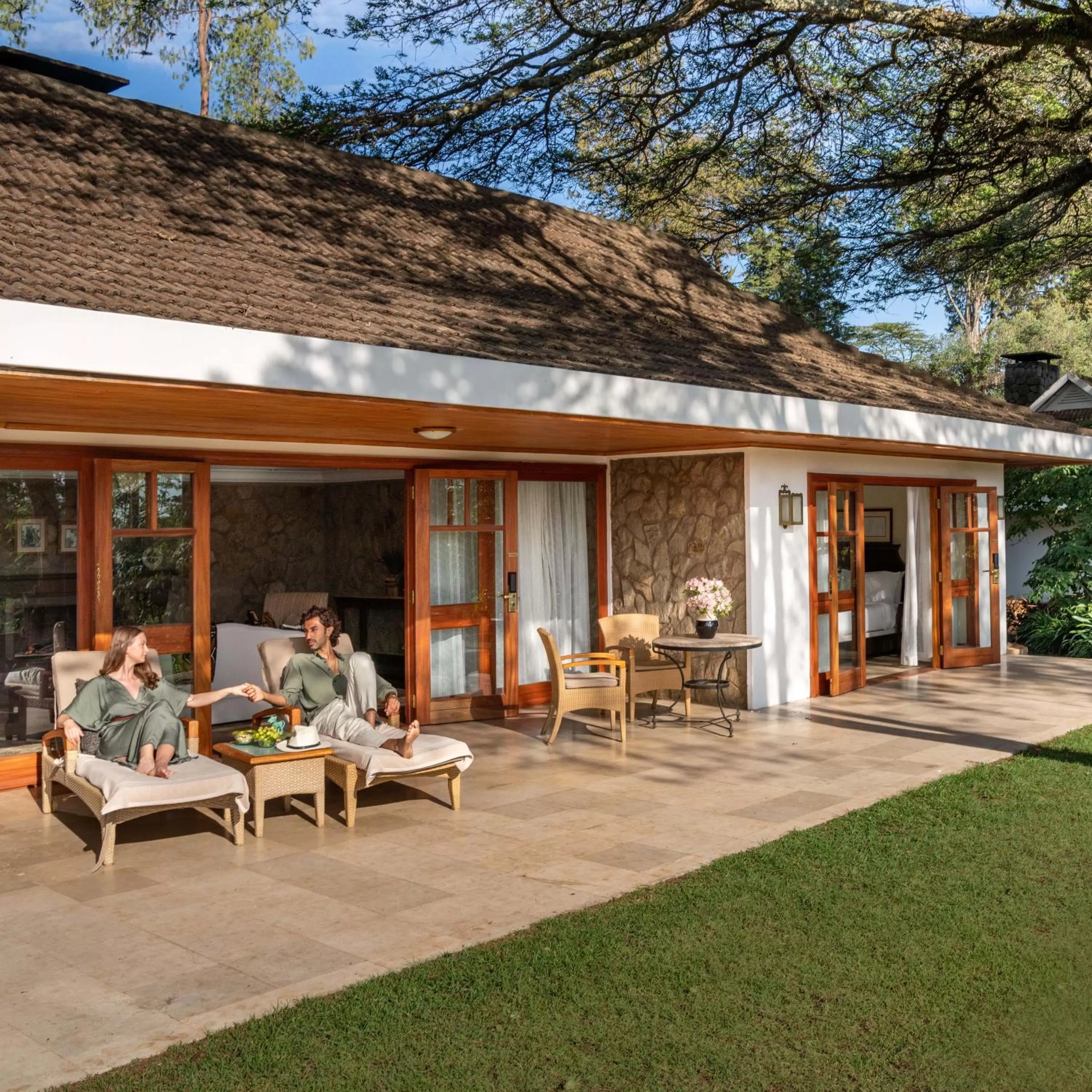 Balcony/Terrace in Fairmont Mount Kenya Safari Club