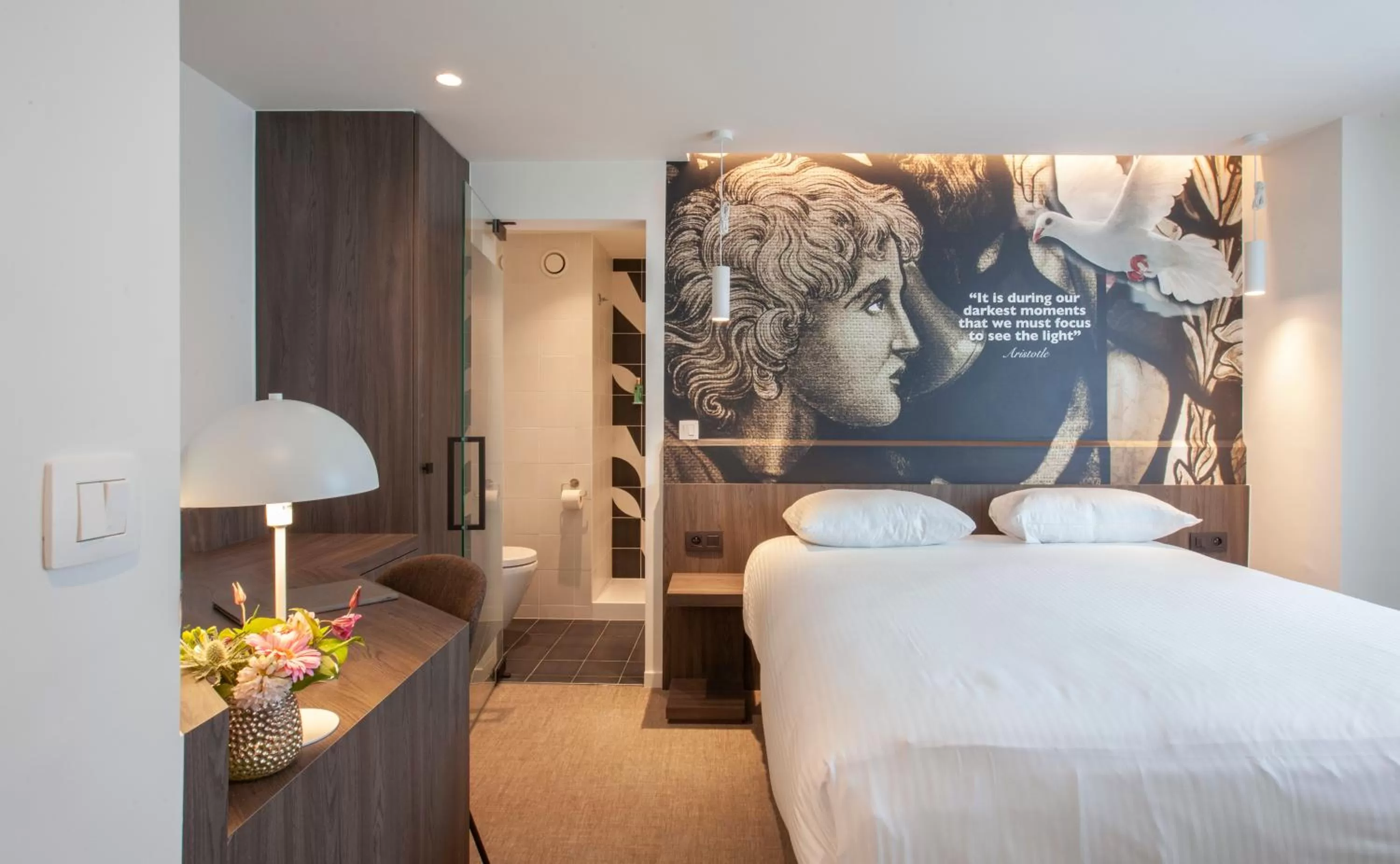 Bed in Hotel The Shepherd