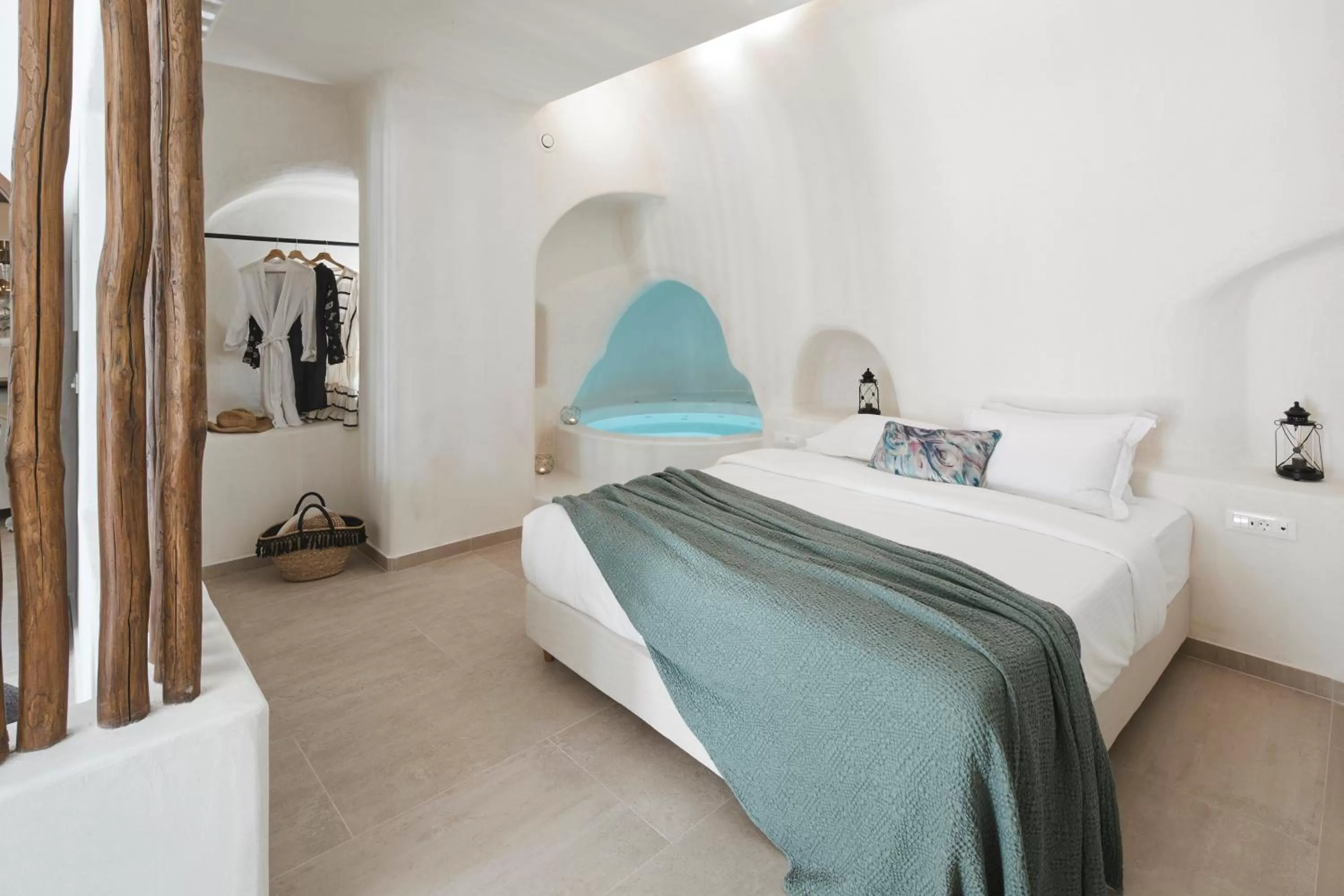 Bed in Winery Hotel 1870