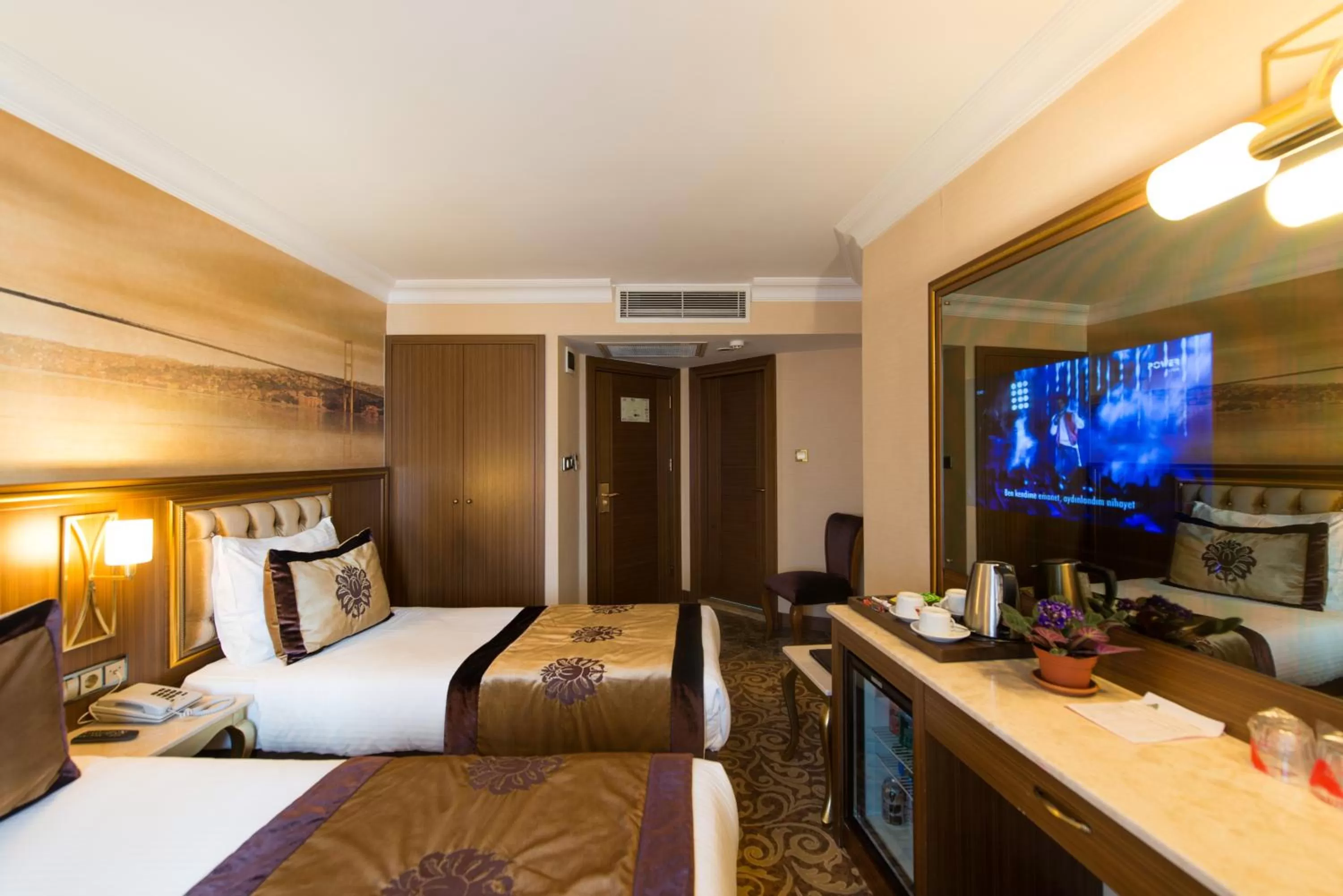 TV and multimedia, Bed in Antea Hotel Oldcity -Special Category