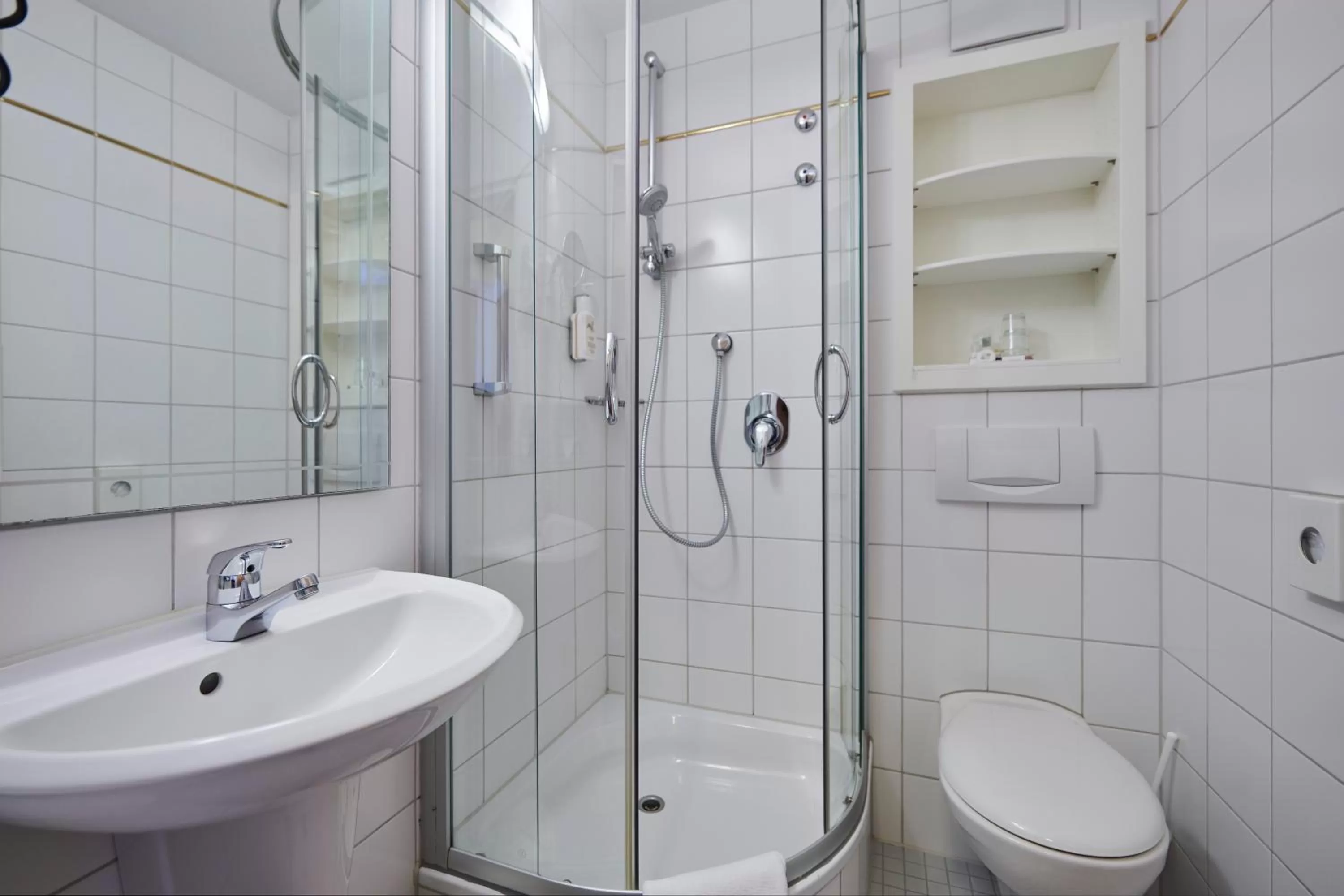 Bathroom in Hotel Bannwaldsee