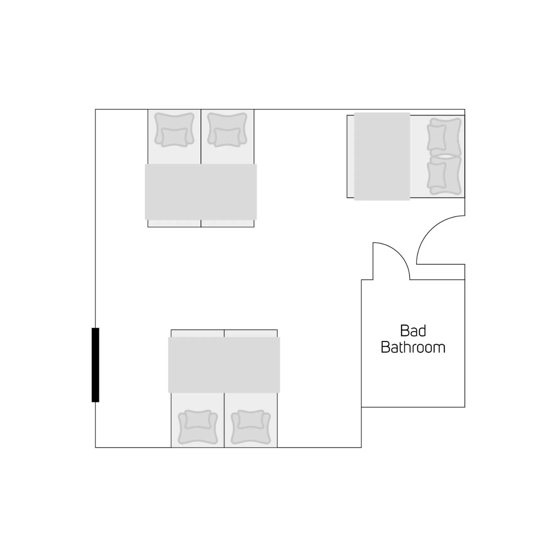 Floor plan in Brunnenhof City Center