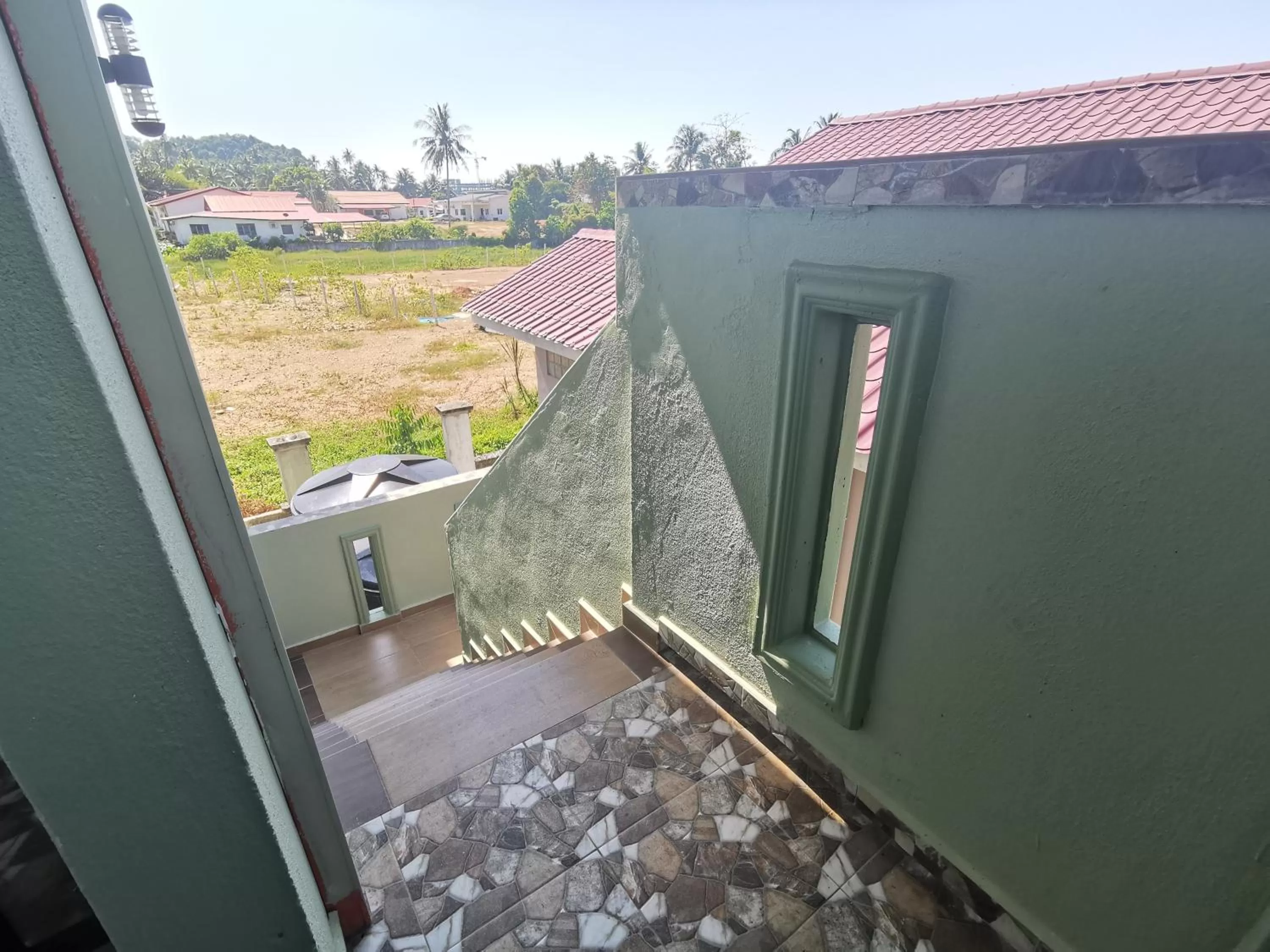 Balcony/Terrace in Cenang Room Rahsia Motel