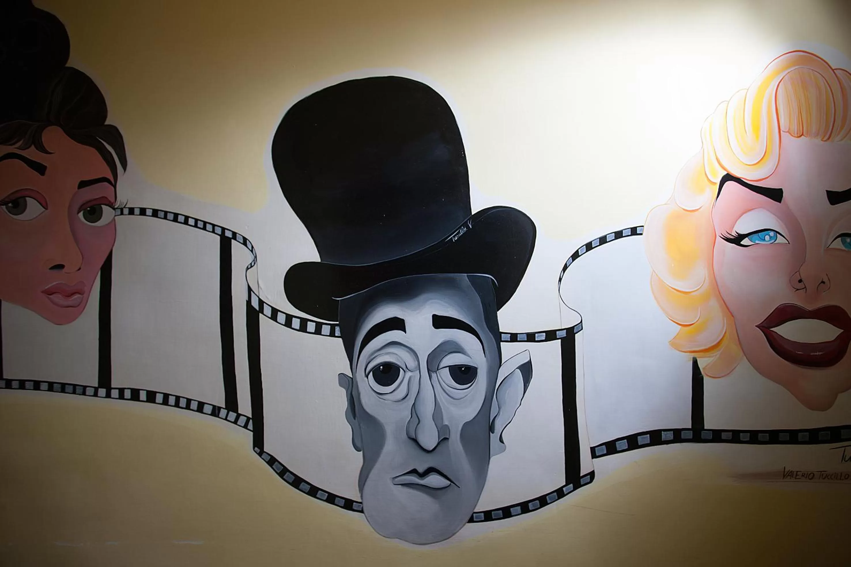 Decorative detail in Hotel Cineholiday