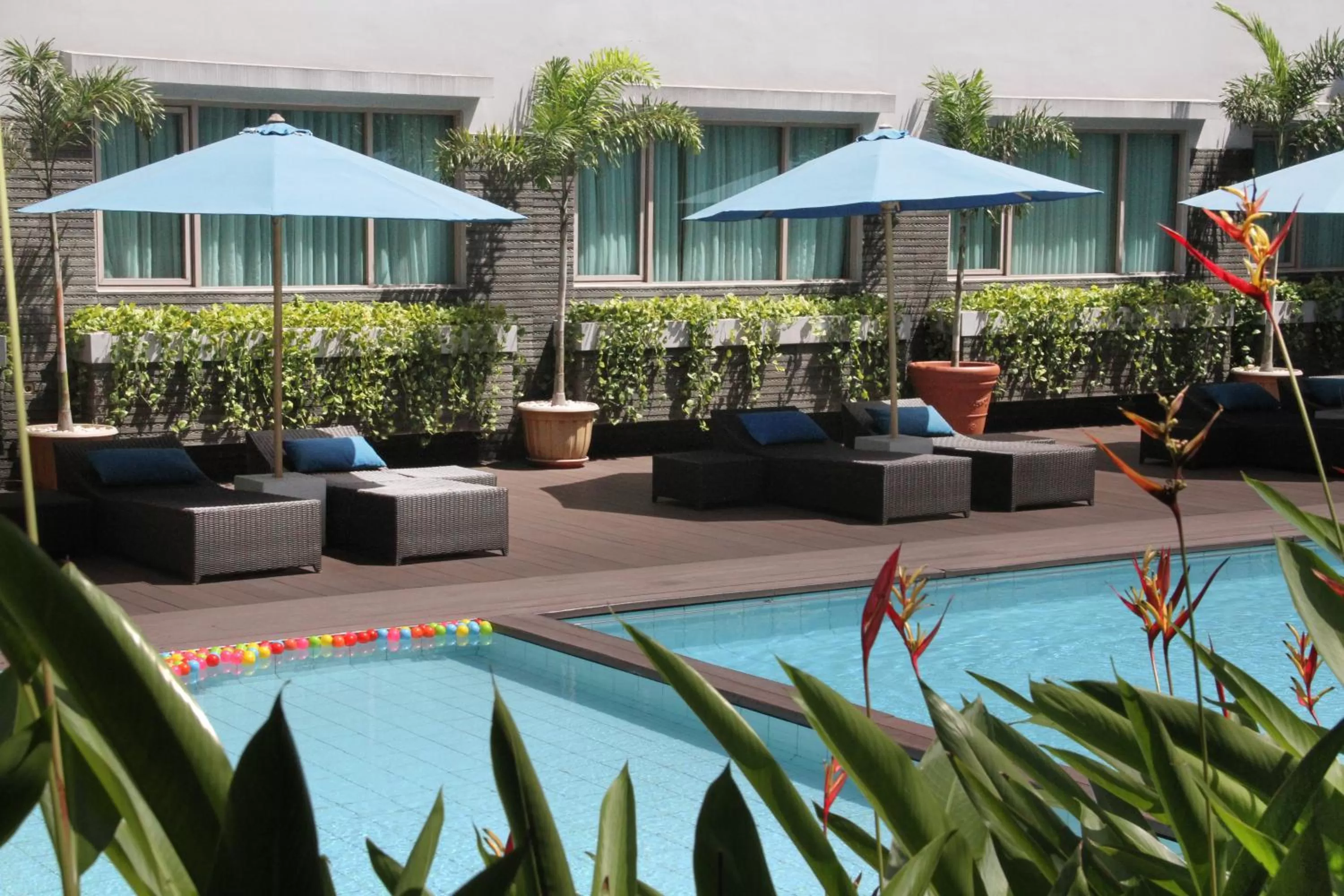 Swimming pool in Aston Tropicana Hotel Bandung