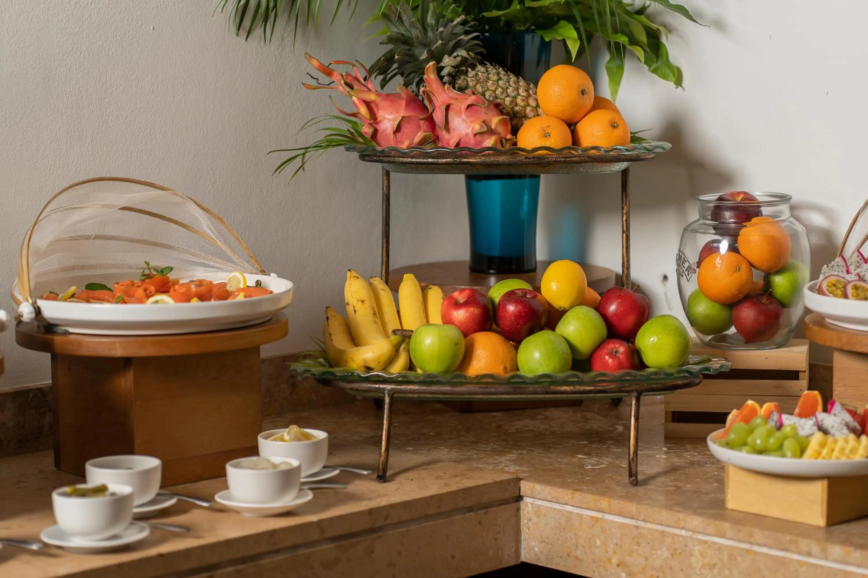 Buffet breakfast in Synergy Samui