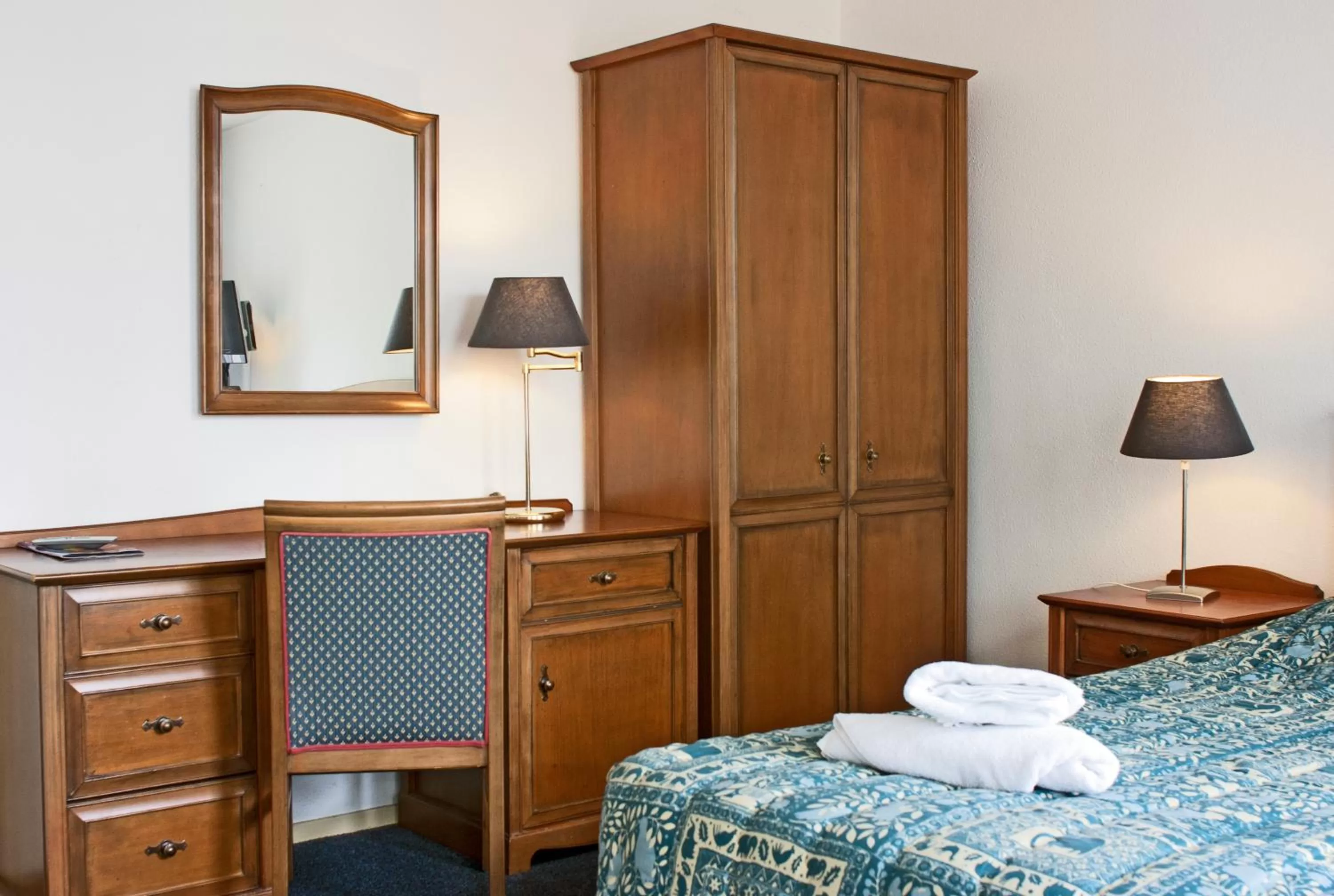 Bed in Hotel Prins Hendrik