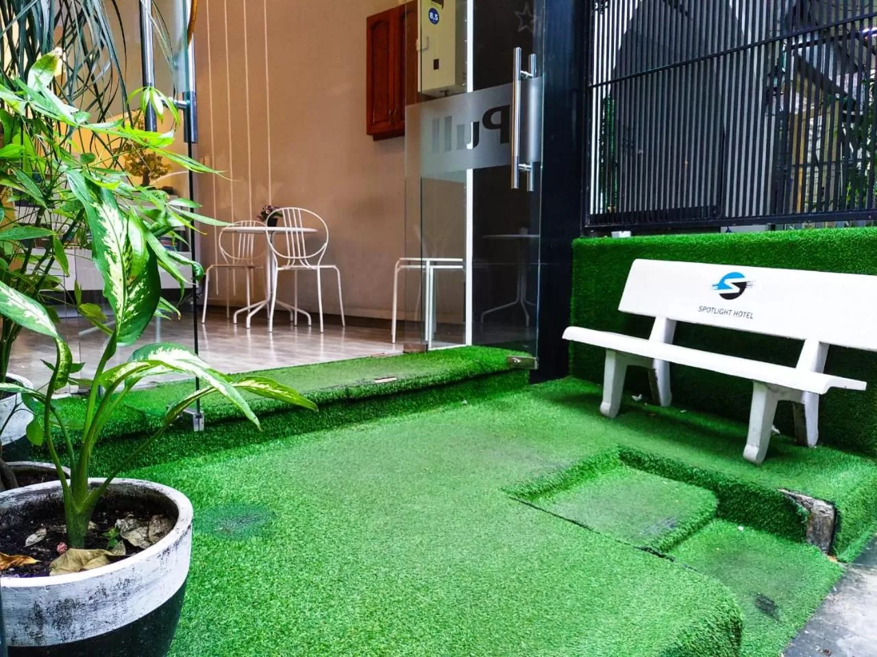 Facade/entrance in Spotlight Hotel