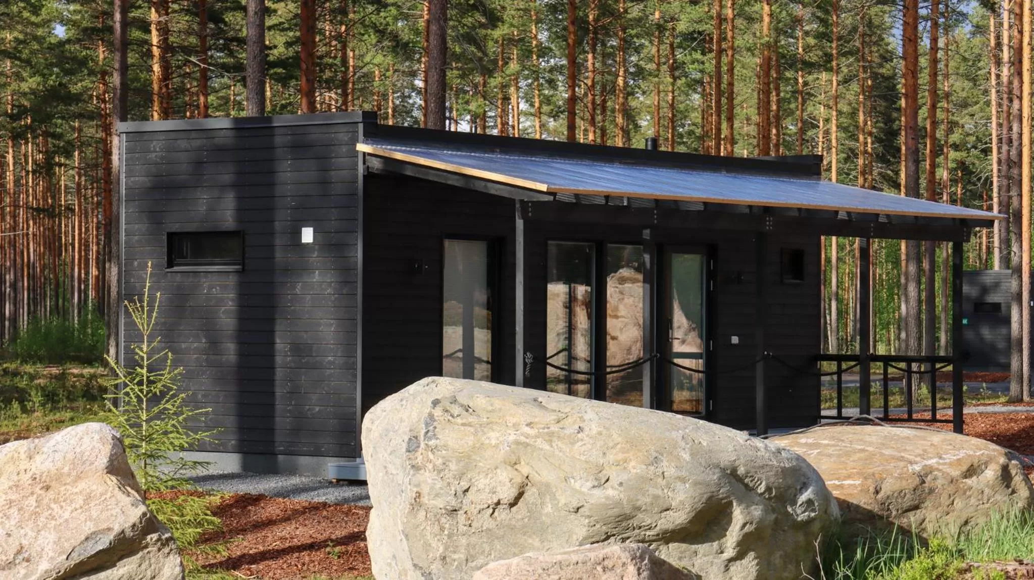 Facade/entrance in Pistohiekka Resort