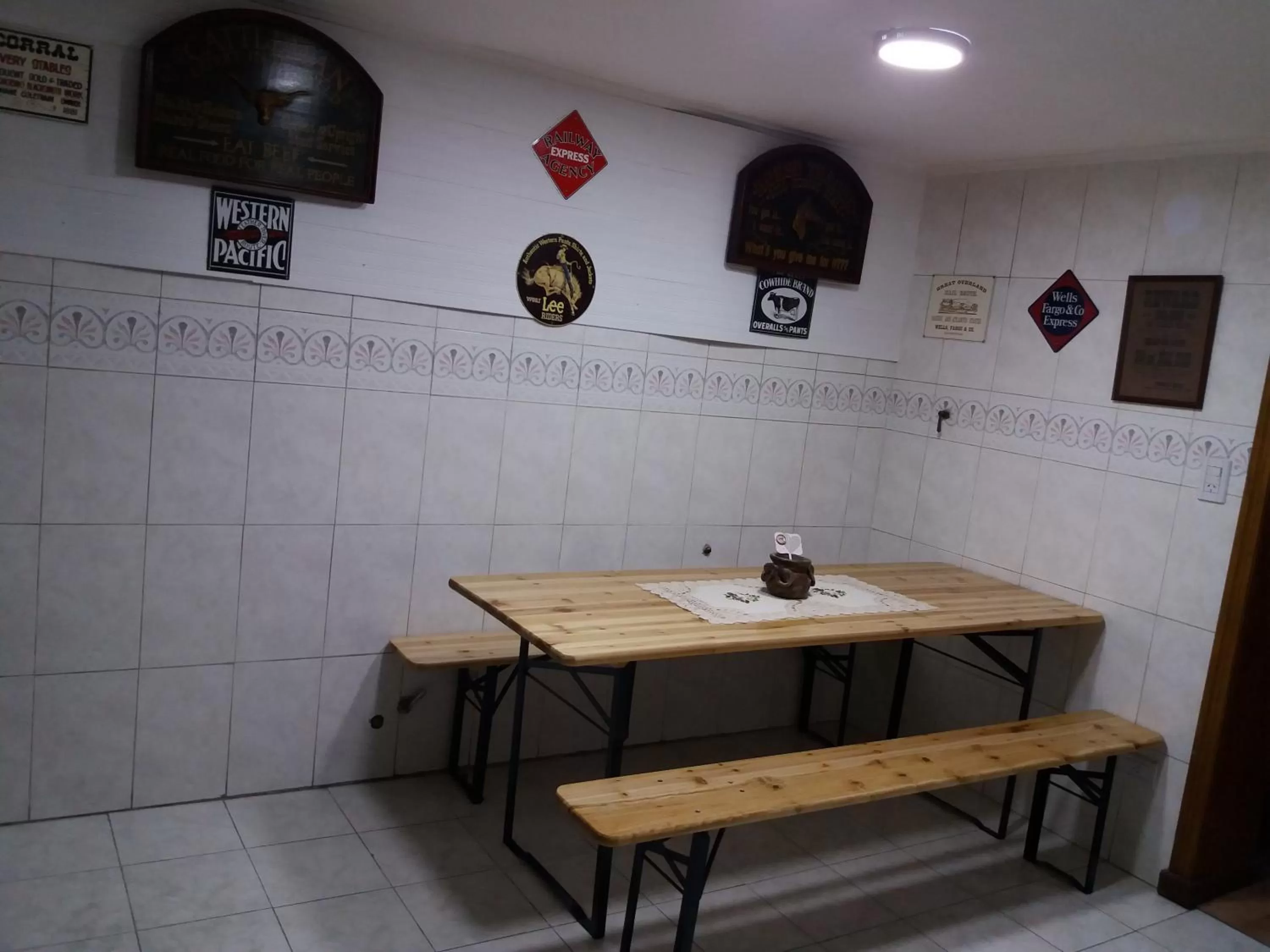 Communal kitchen in Kalahat