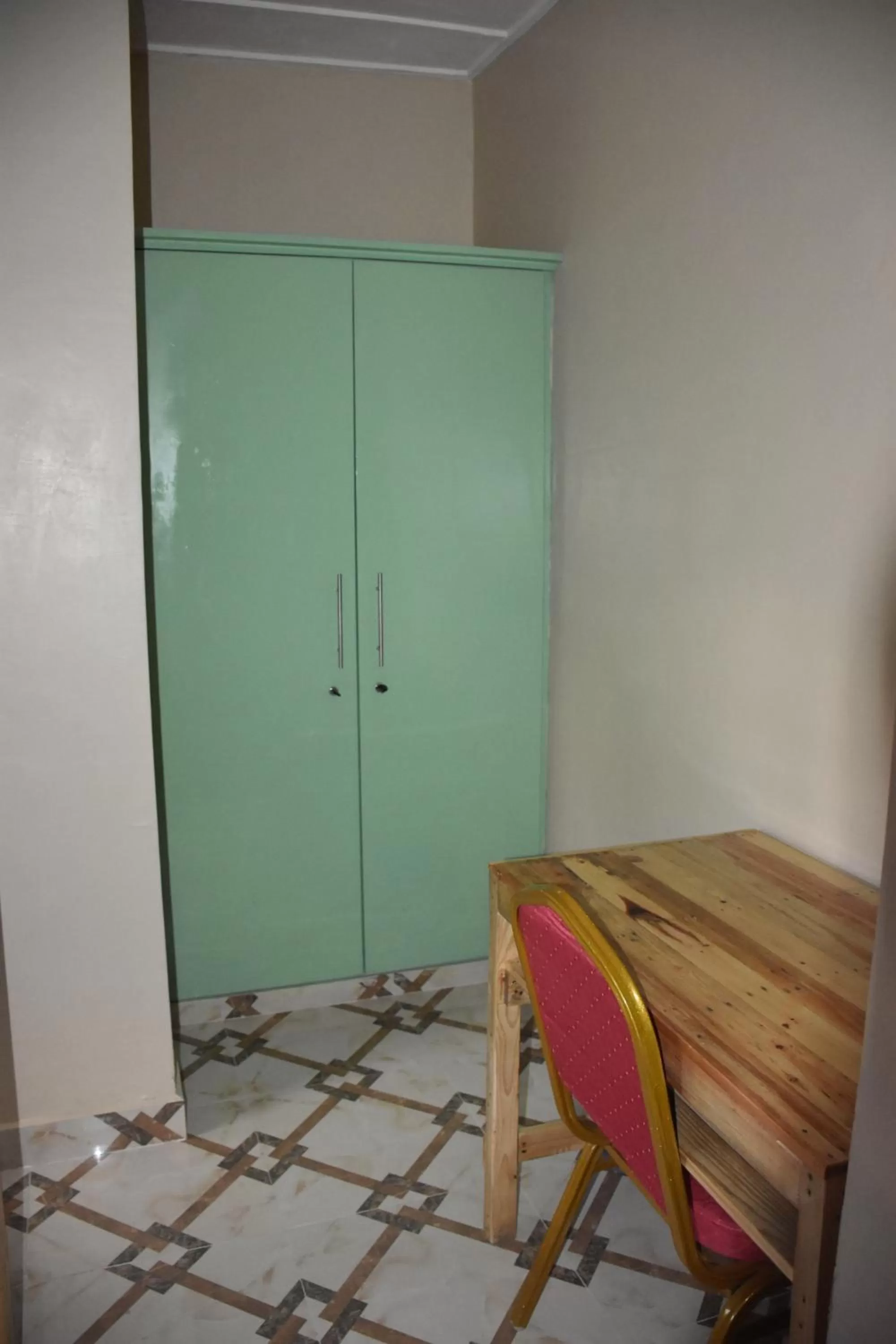 Seating area in L&J Modern Backpackers Kinondoni