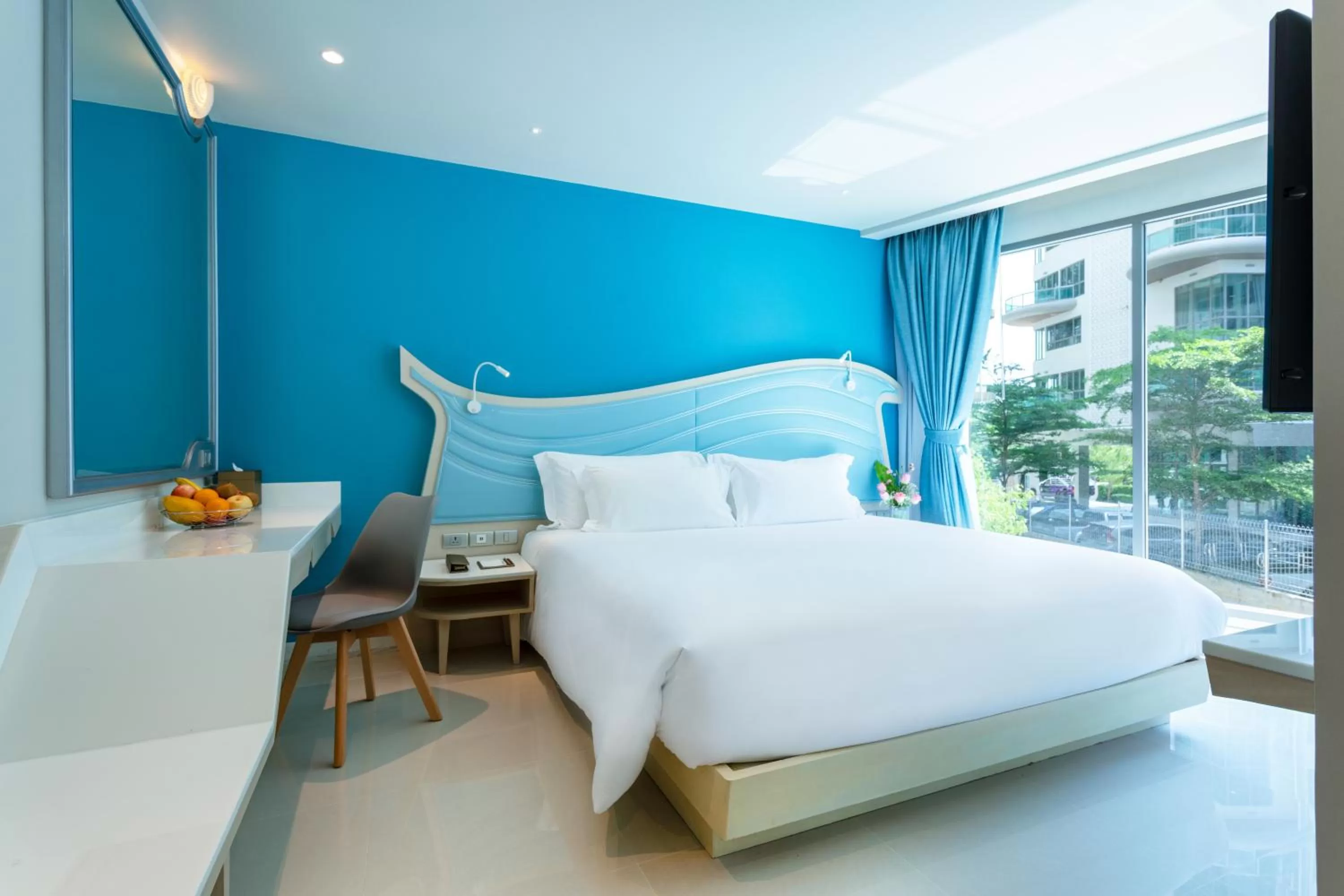 Bedroom, Bed in Centara Sonrisa Residences & Suites Sriracha - SHA Extra Plus