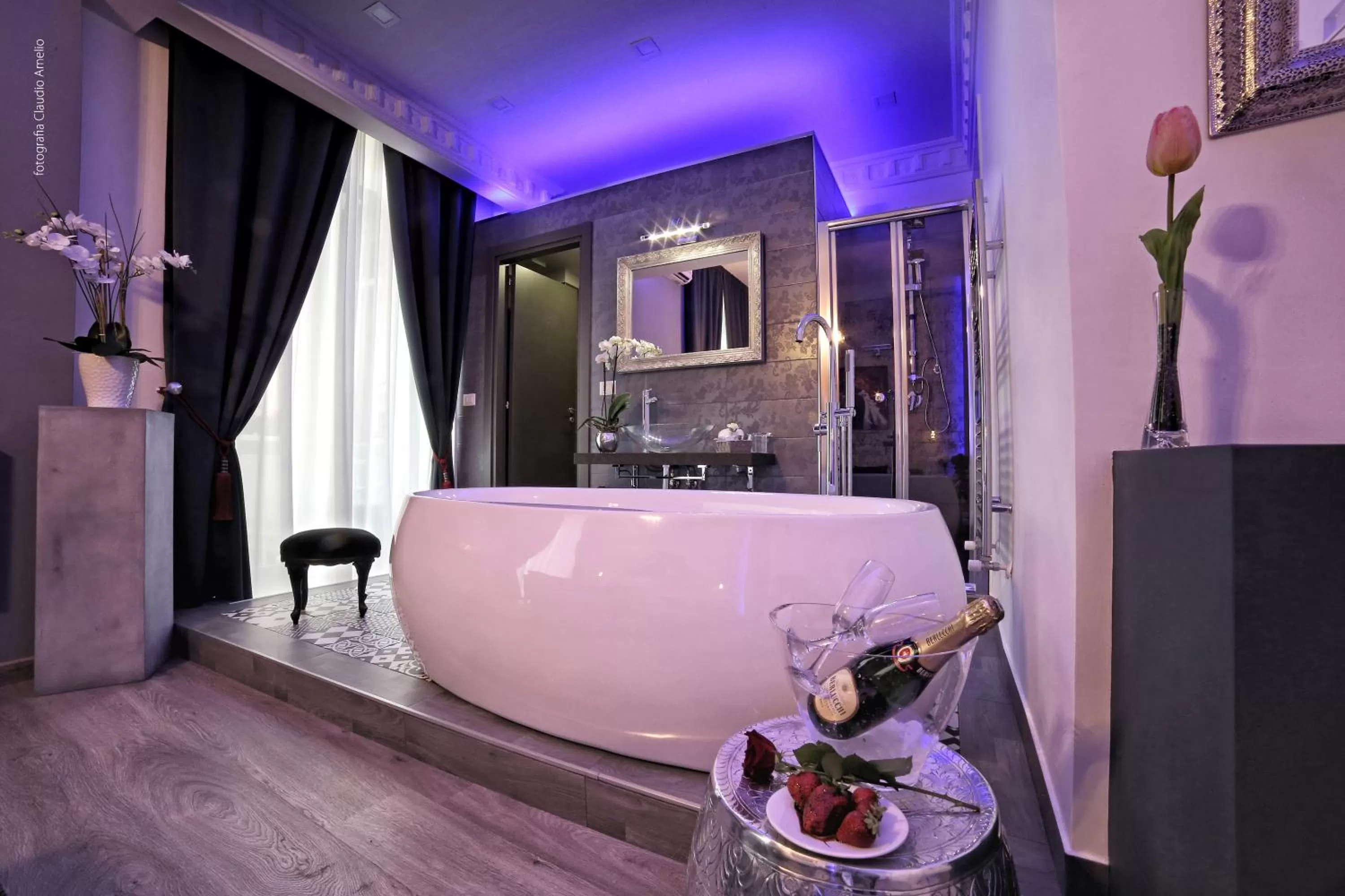 Bathroom in Bourbon House