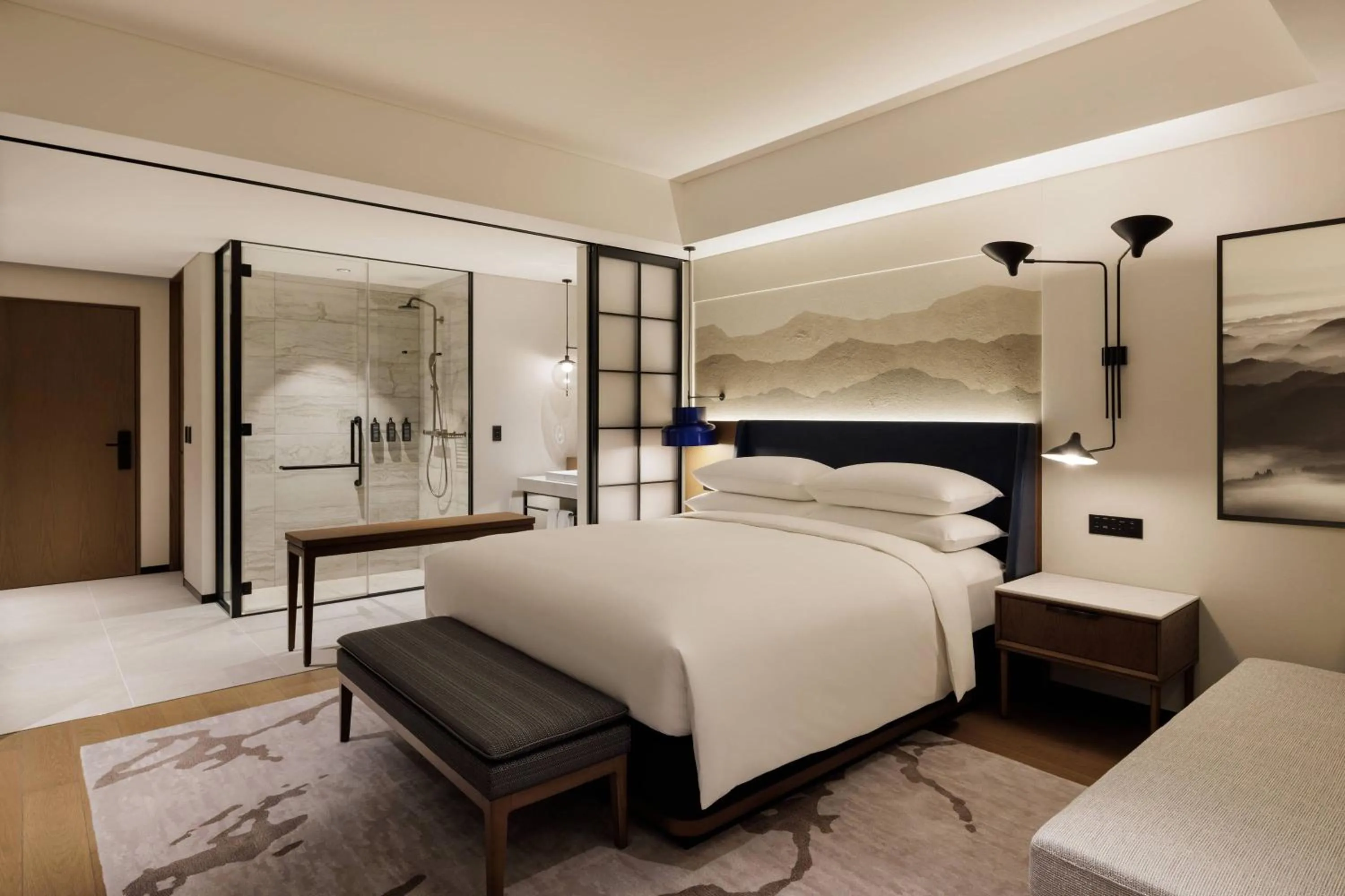 Photo of the whole room, Bed in Sheraton Kagoshima