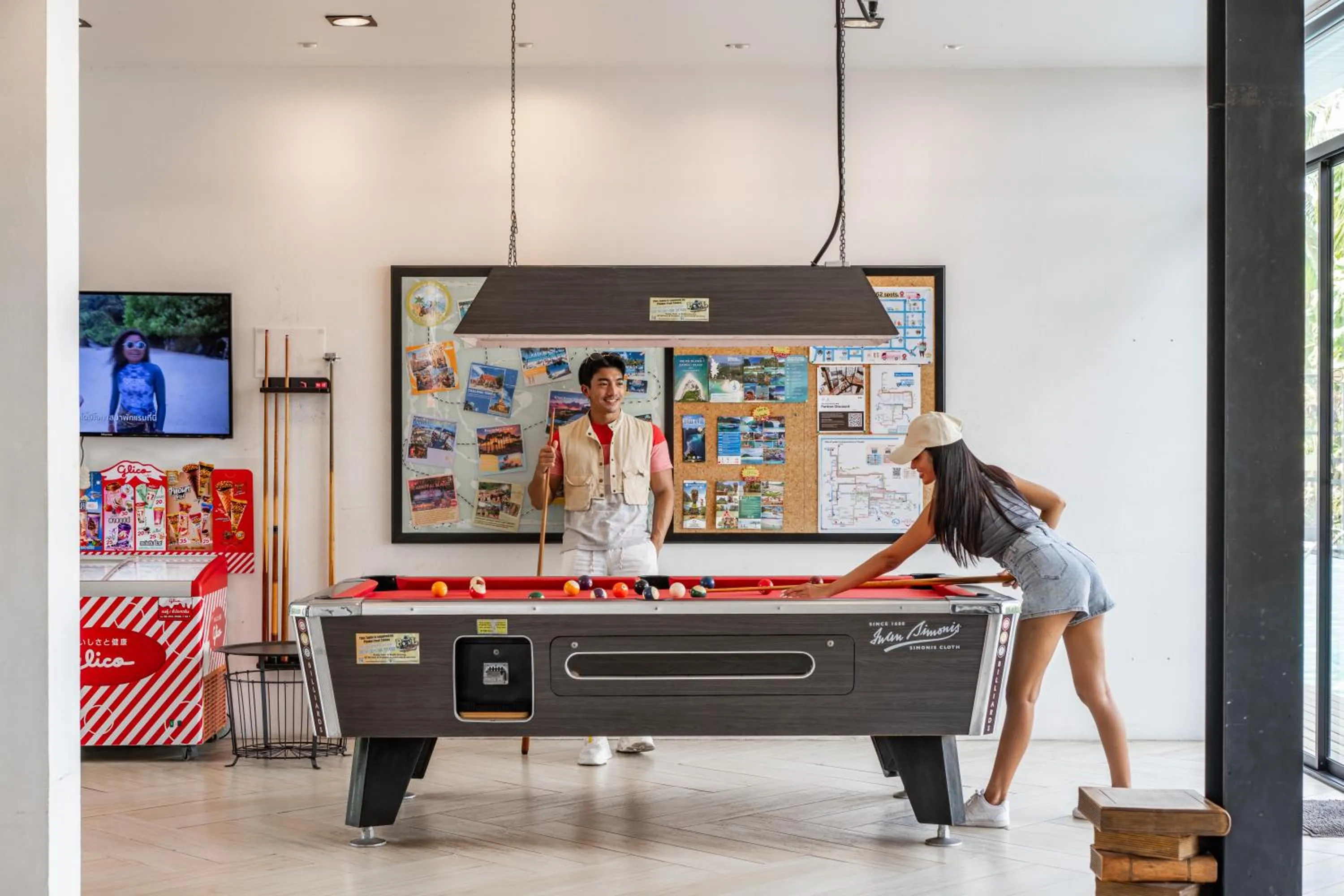 Lobby or reception in Book a Bed Poshtel - SHA Plus