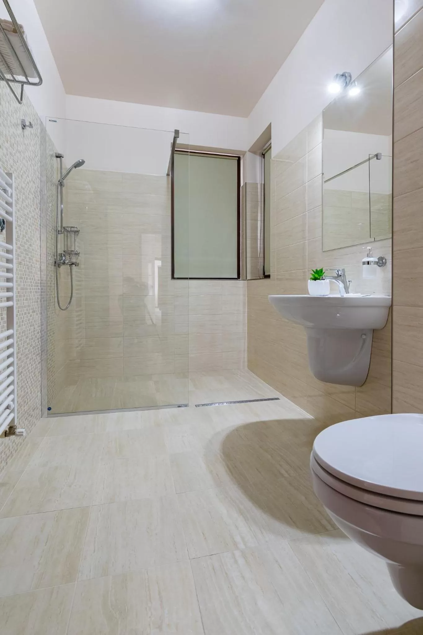 Shower in Pensiunea Select Central