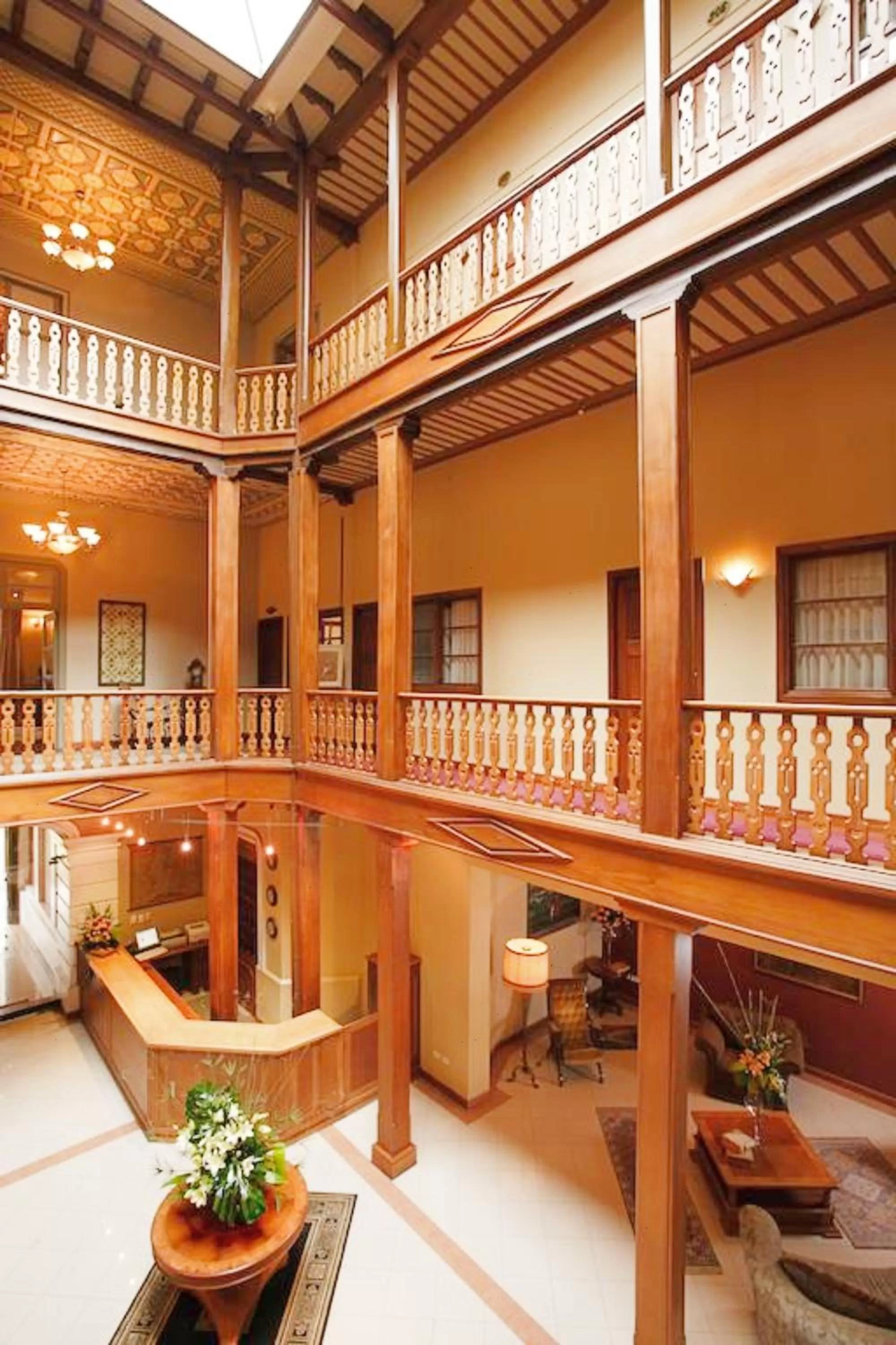 Lobby or reception in Hotel Carvallo