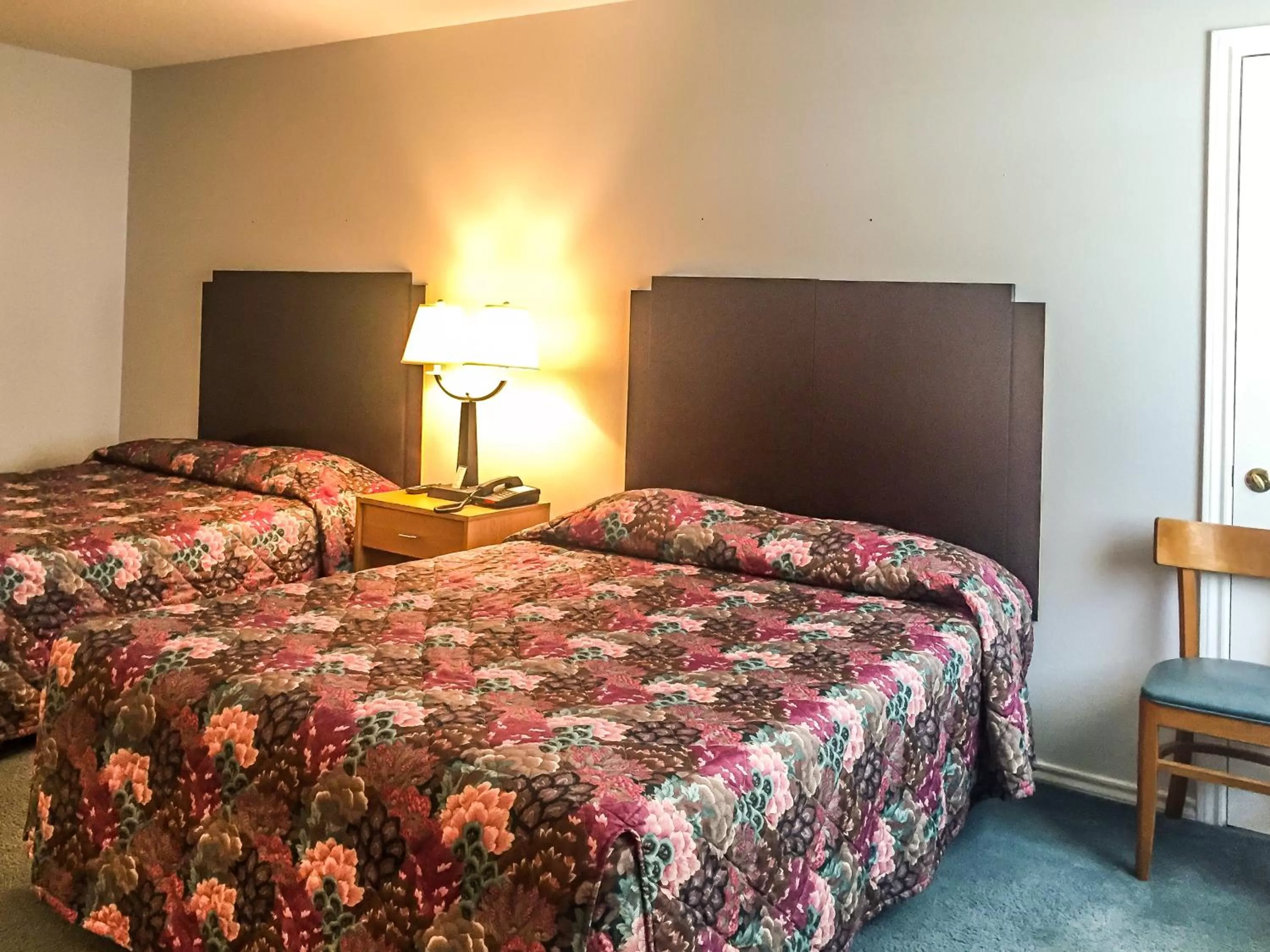 Bed in Bent Tree Motel