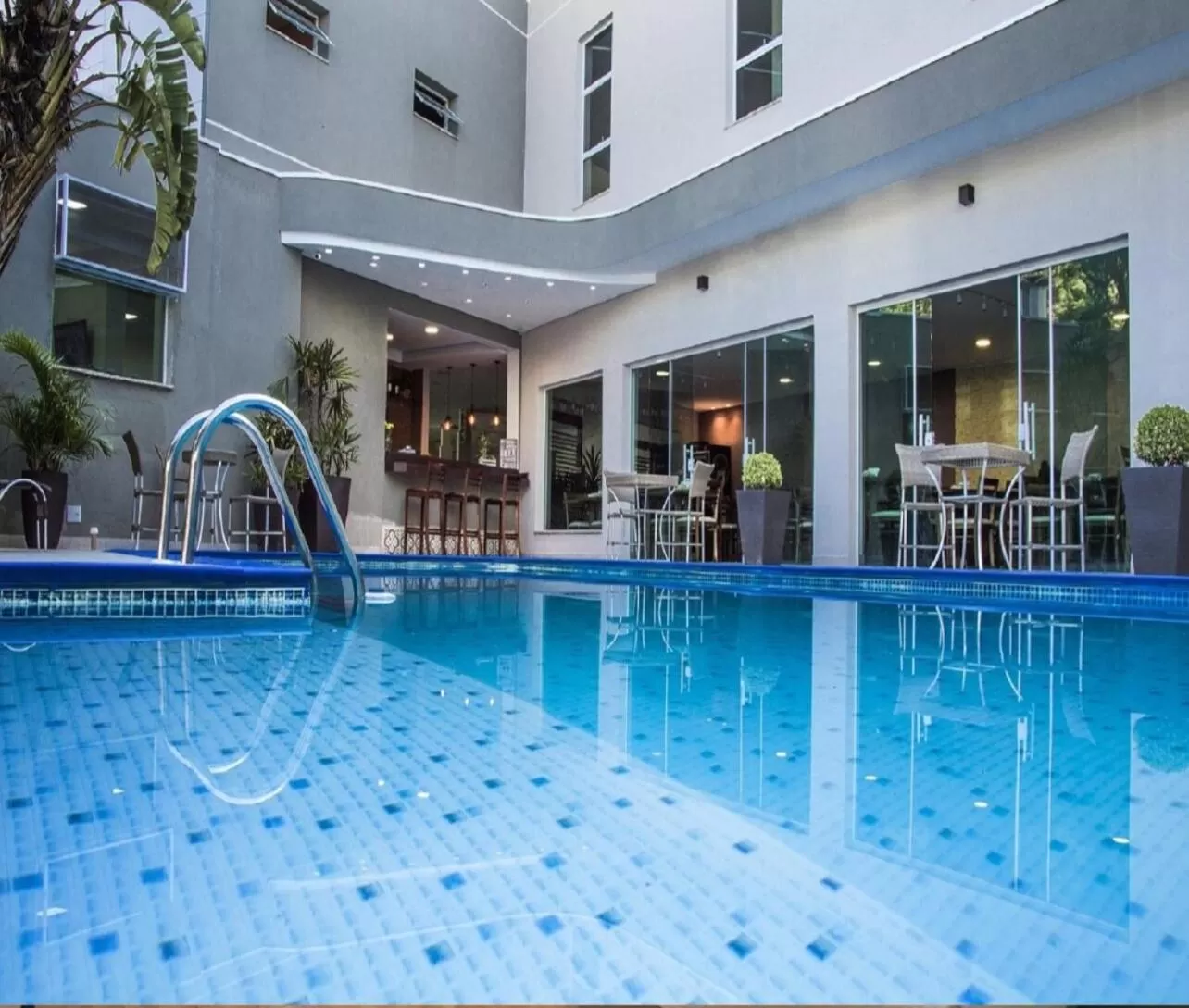 Swimming pool in Hotel Serra de Jundiaí