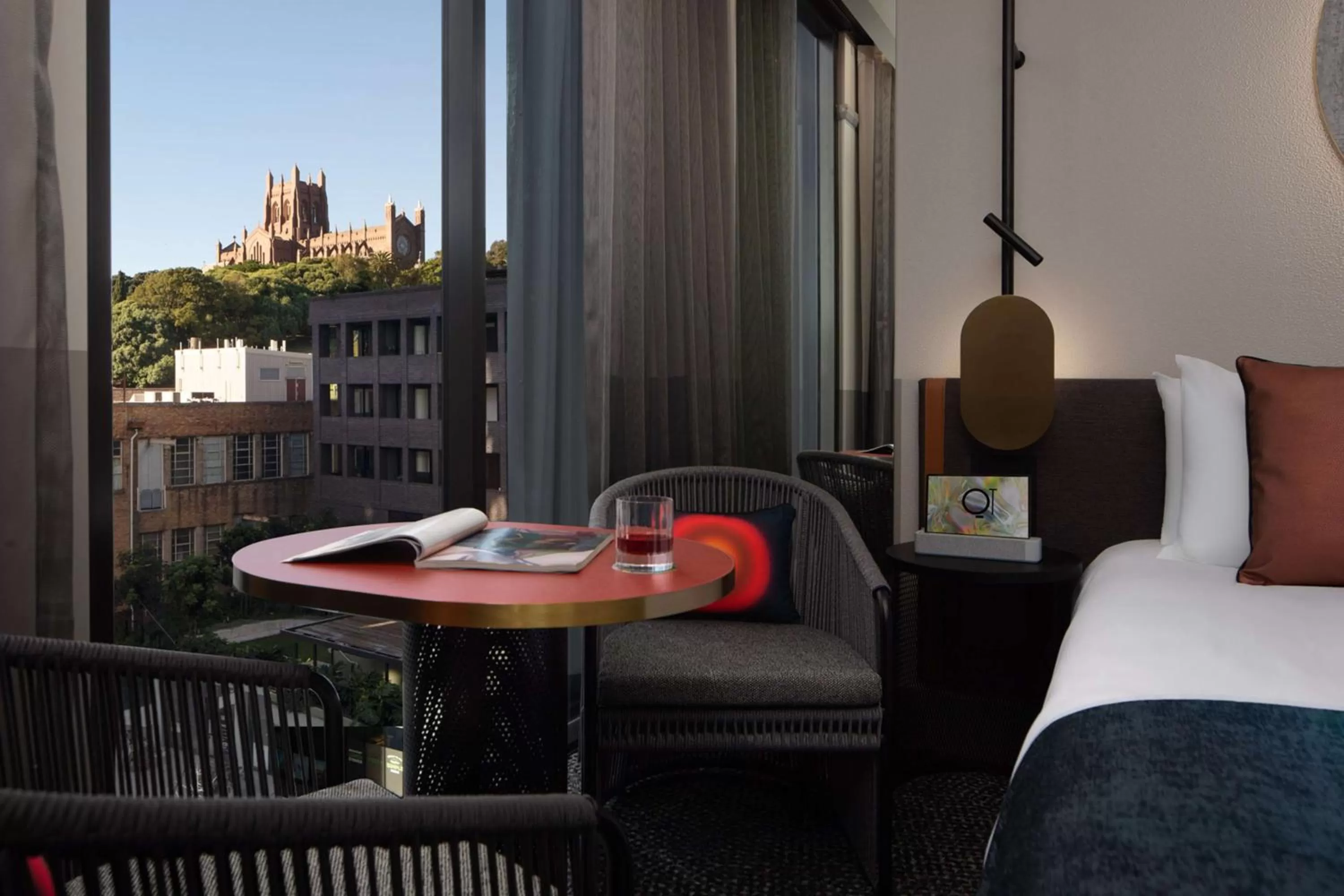 View (from property/room), Bed in QT Newcastle
