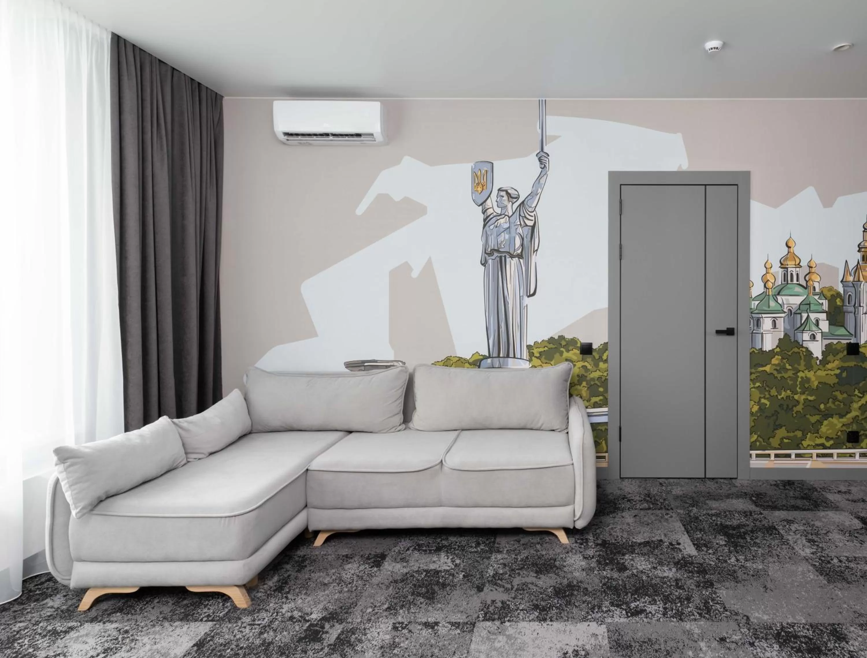 Living room in BE THE ONE Hotel