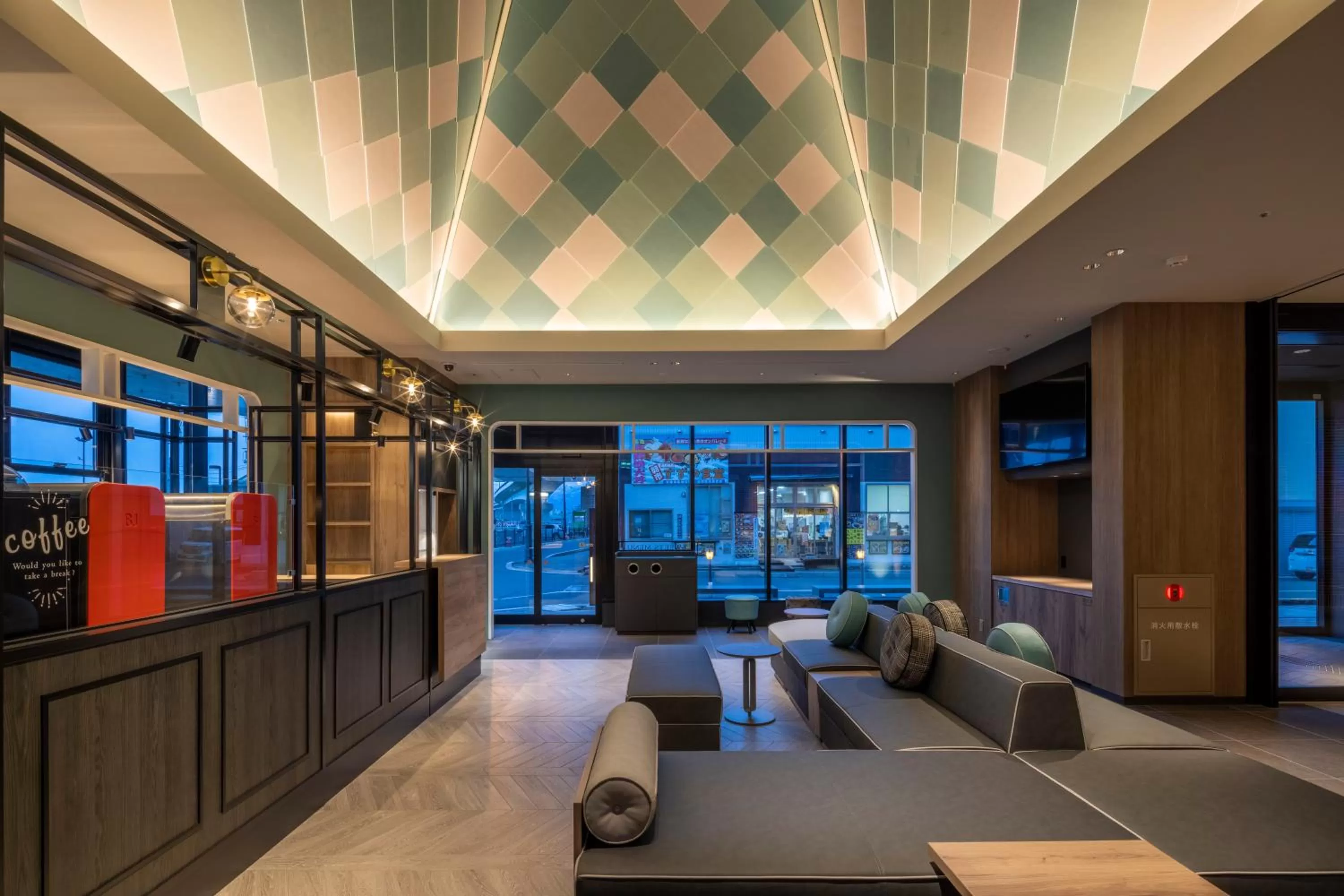 Lobby or reception in Tokyu Stay Hakodate Asaichi Akarinoyu