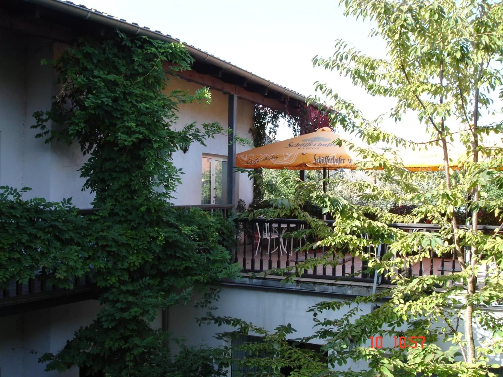 Balcony/Terrace in Stadthotel Brandenburger Hof