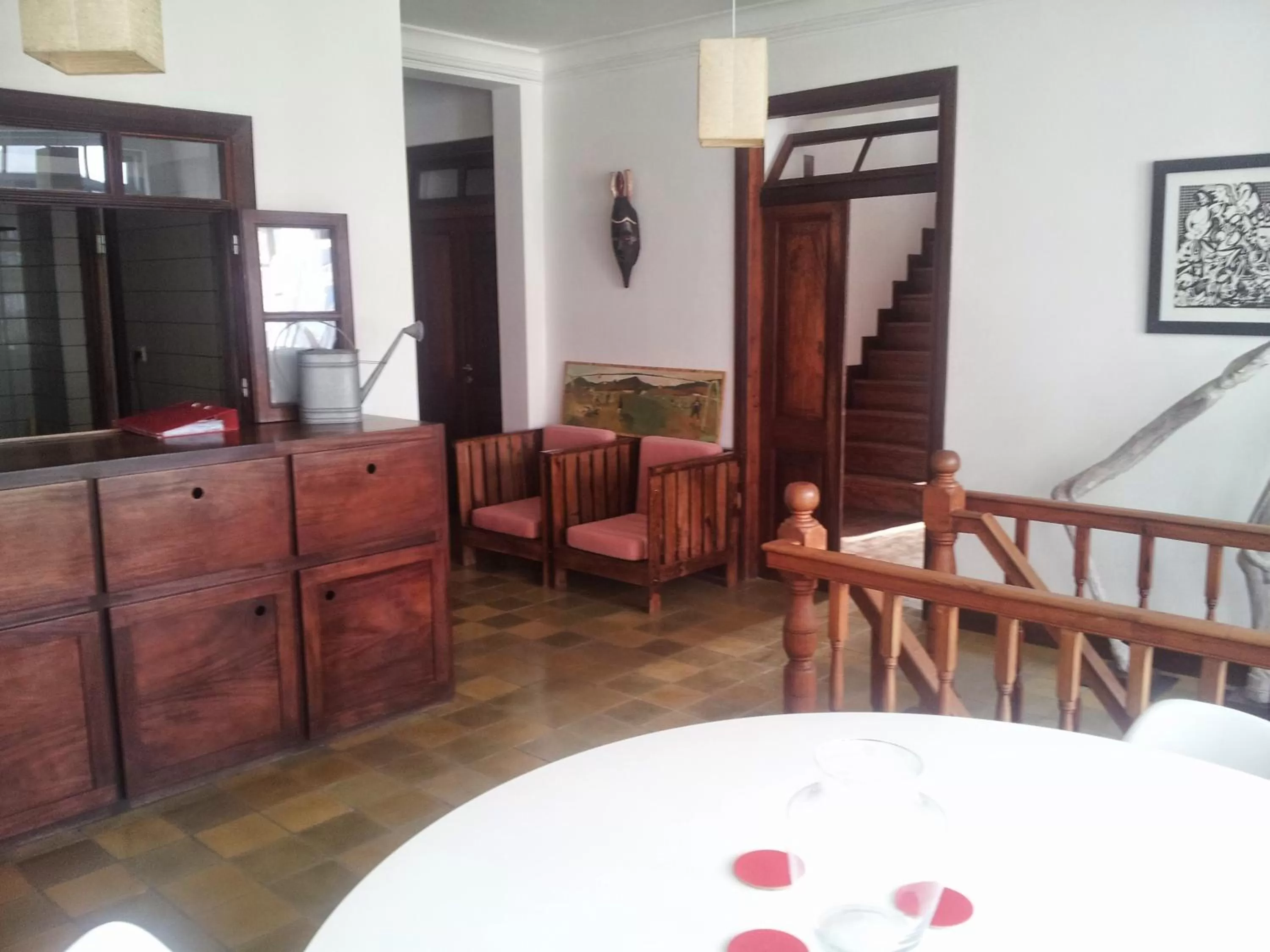 Seating Area in Casa Café Mindelo