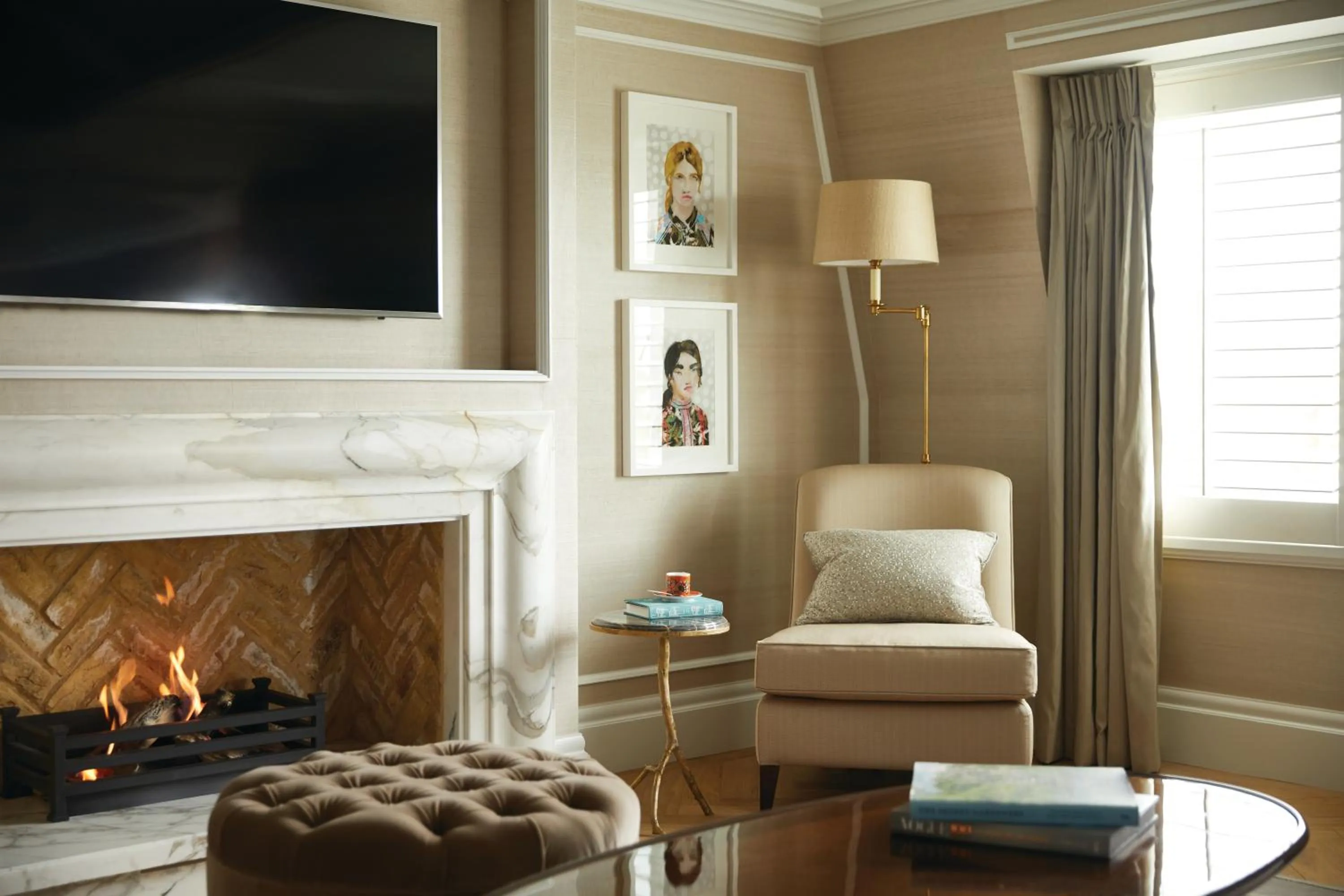 Living room in The Cadogan, A Belmond Hotel, London