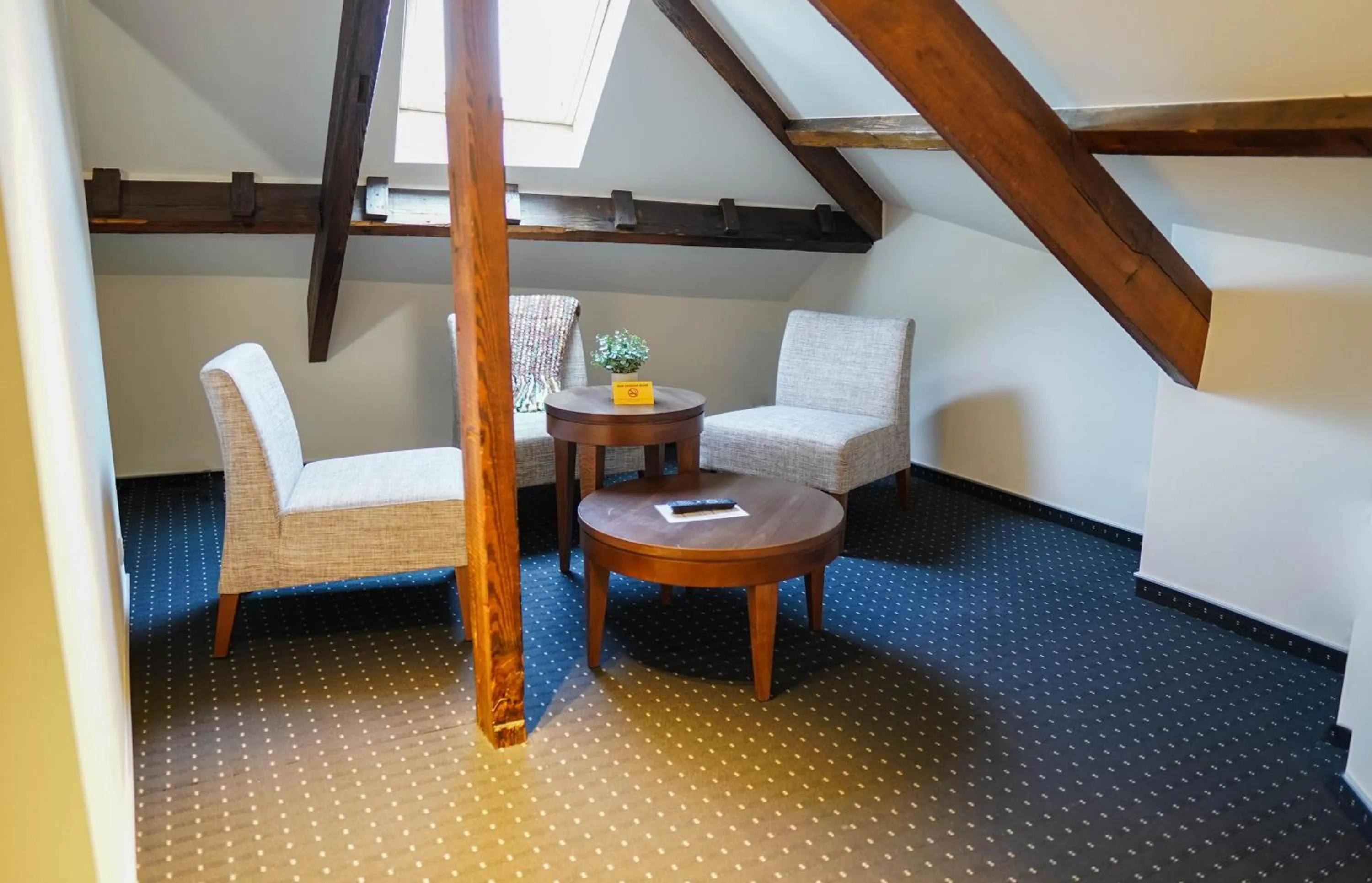 Living room in Hotel Gravensteen