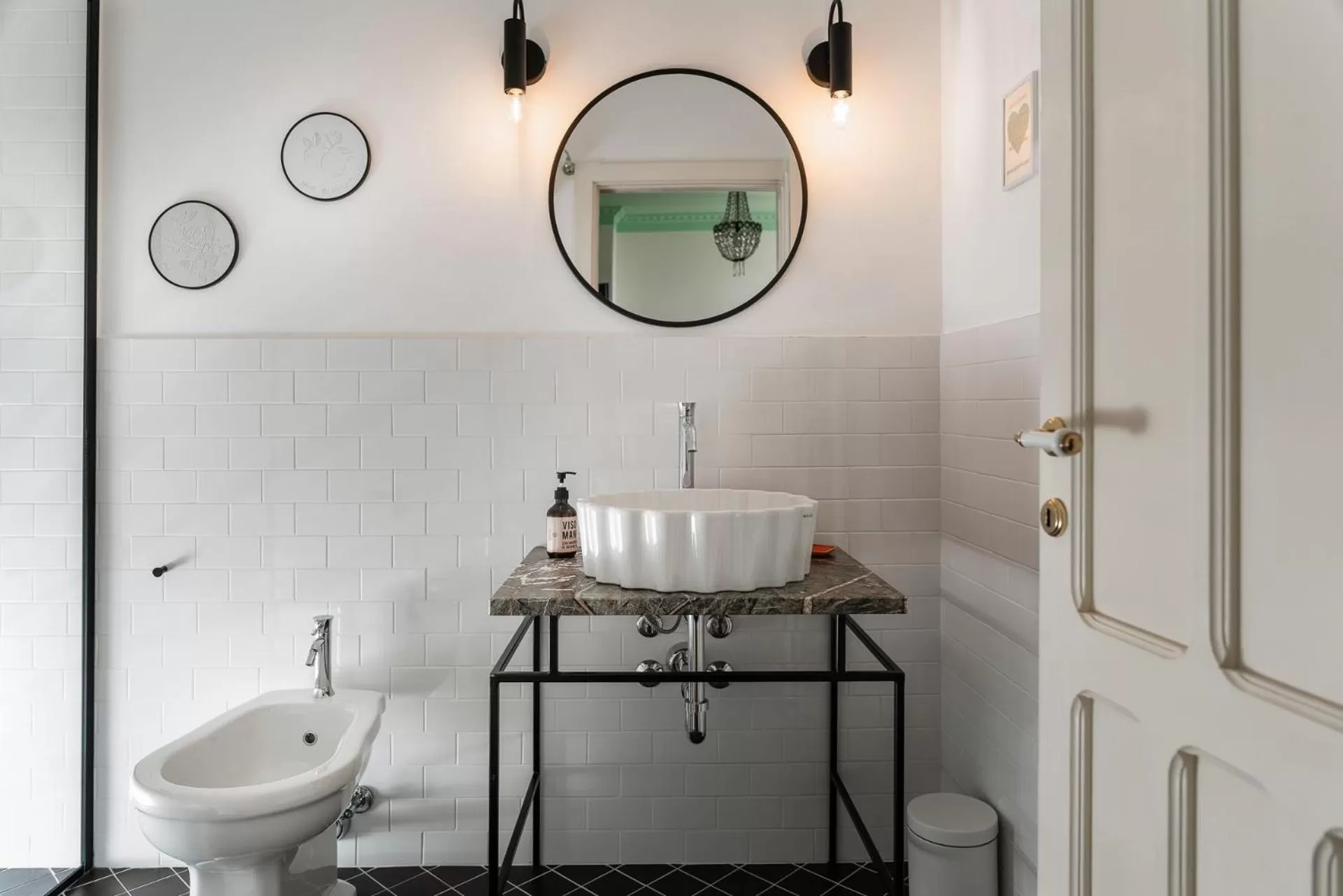 Toilet in B&B Villa Ebe