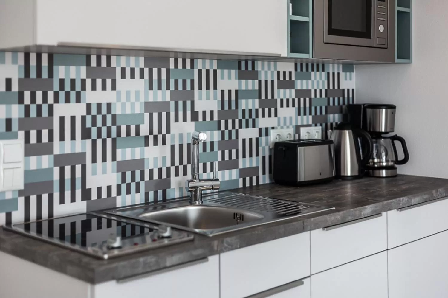 Kitchen or kitchenette in Hotel Rosenhof