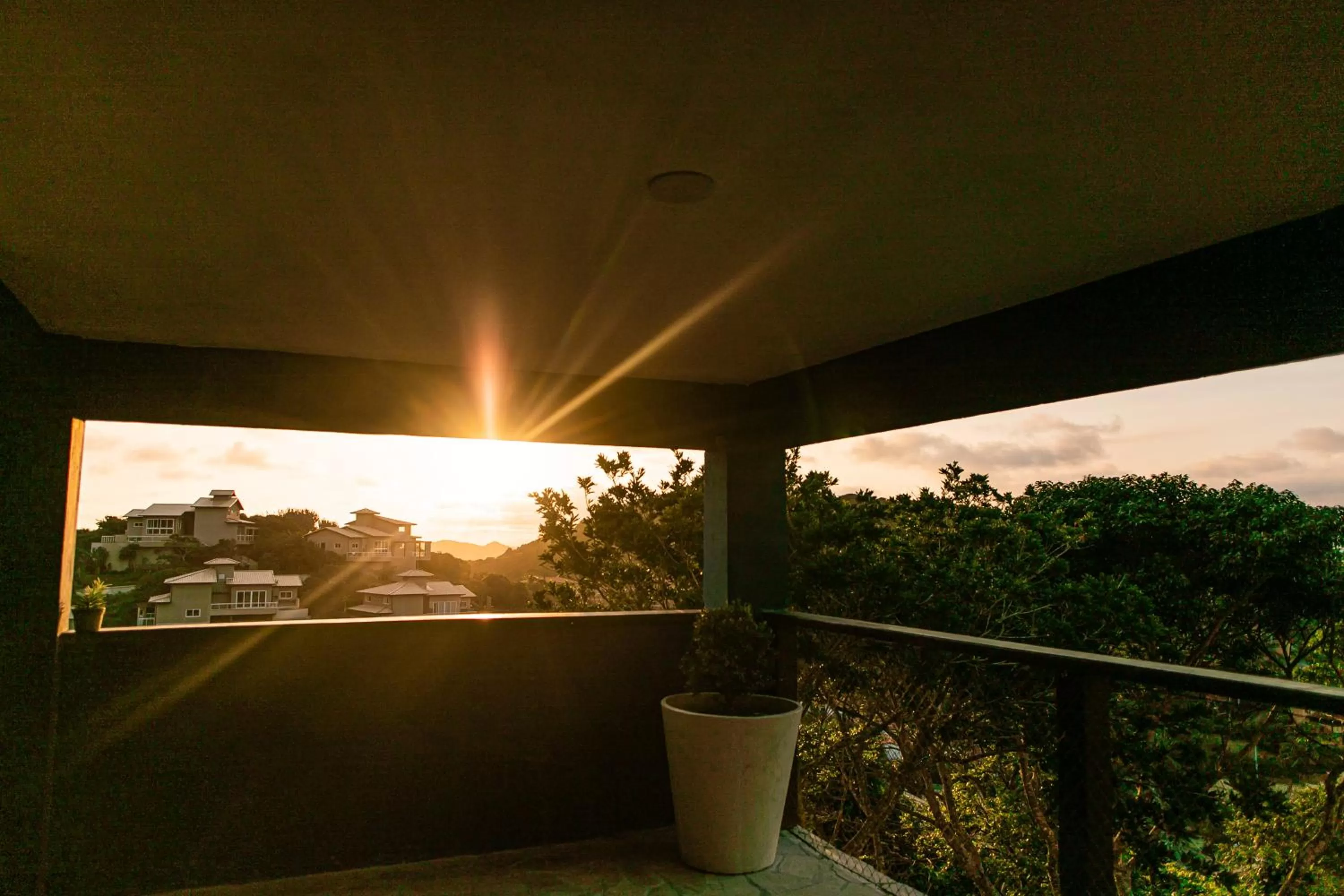 Sunrise in Pousada La Dolce Vita