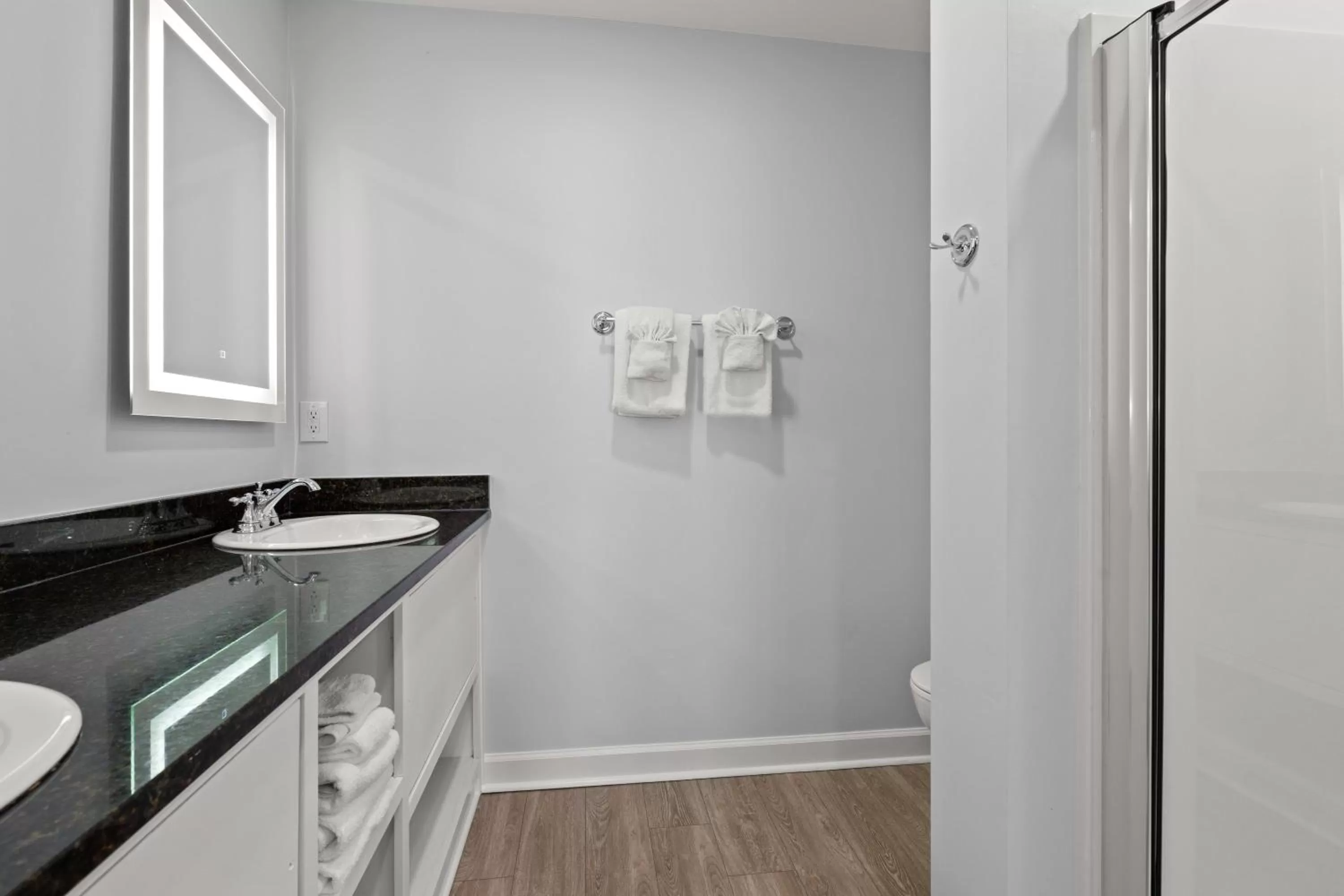 Bathroom in Ocean Escape Condos