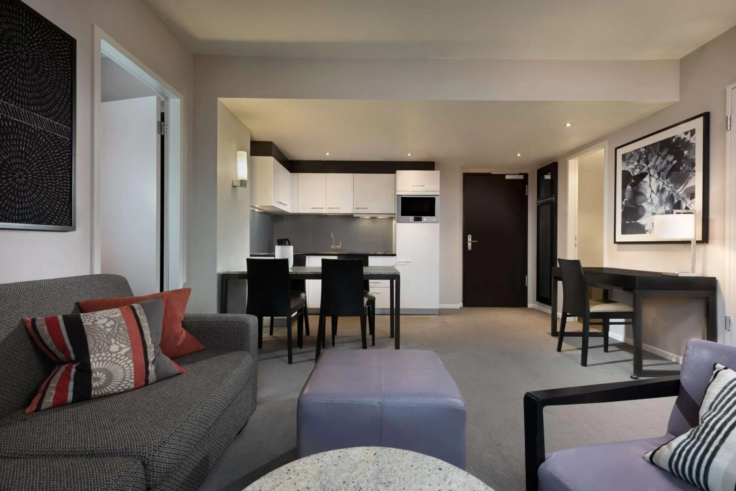 Photo of the whole room in Adina Apartment Hotel Frankfurt Neue Oper