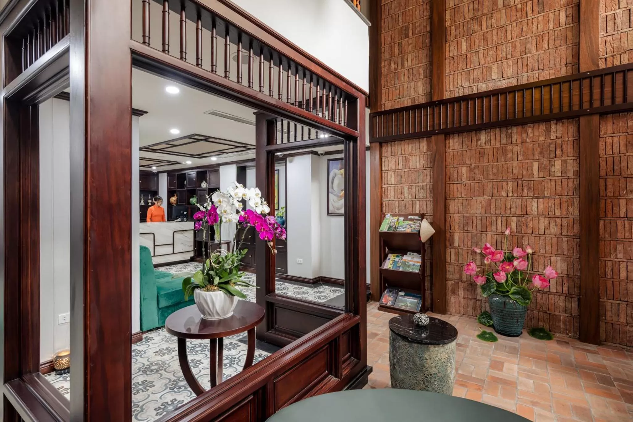 Lobby or reception in The Lotus Aman Hotel