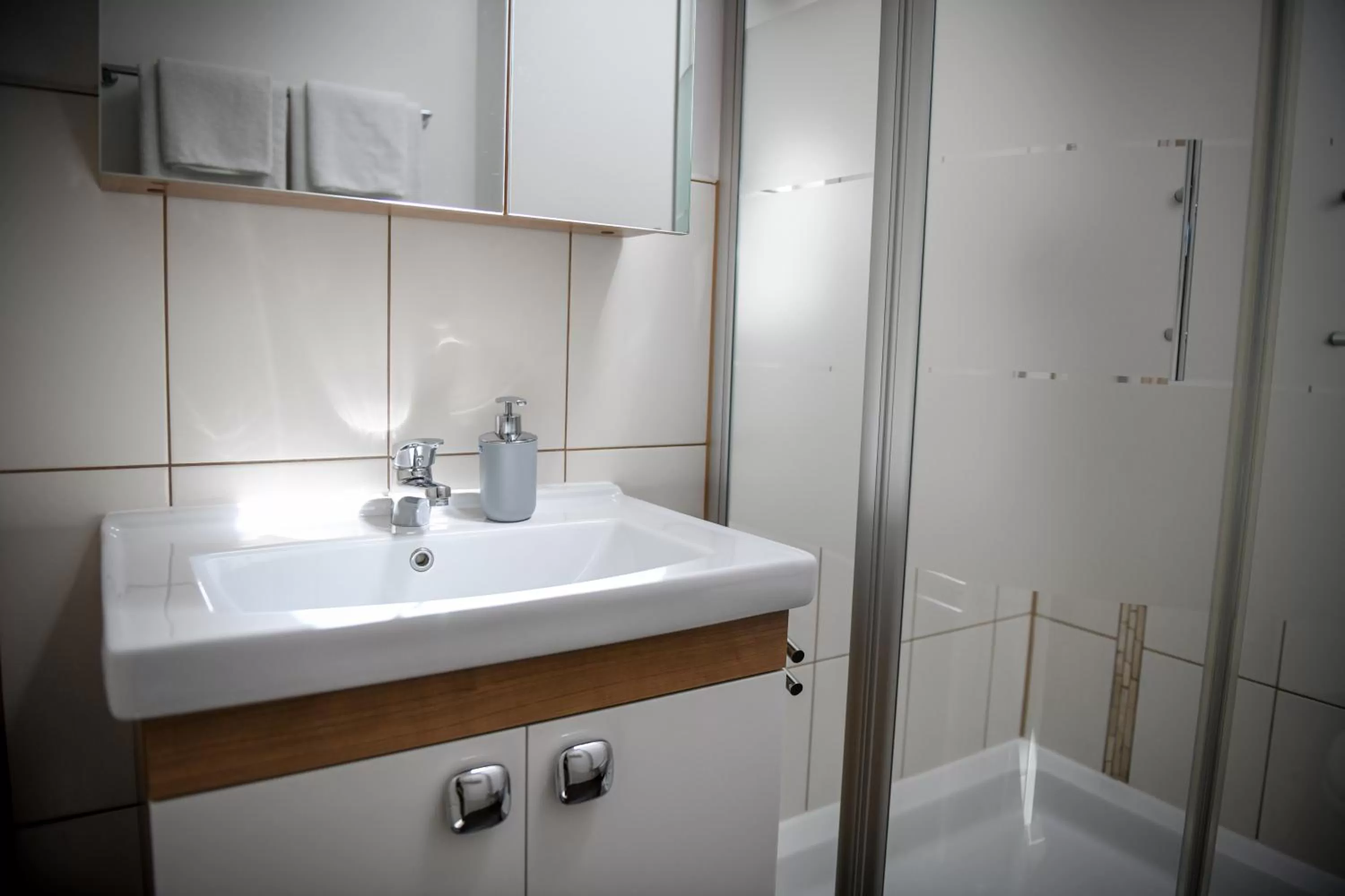 Bathroom in Hotel Mainblick Garni