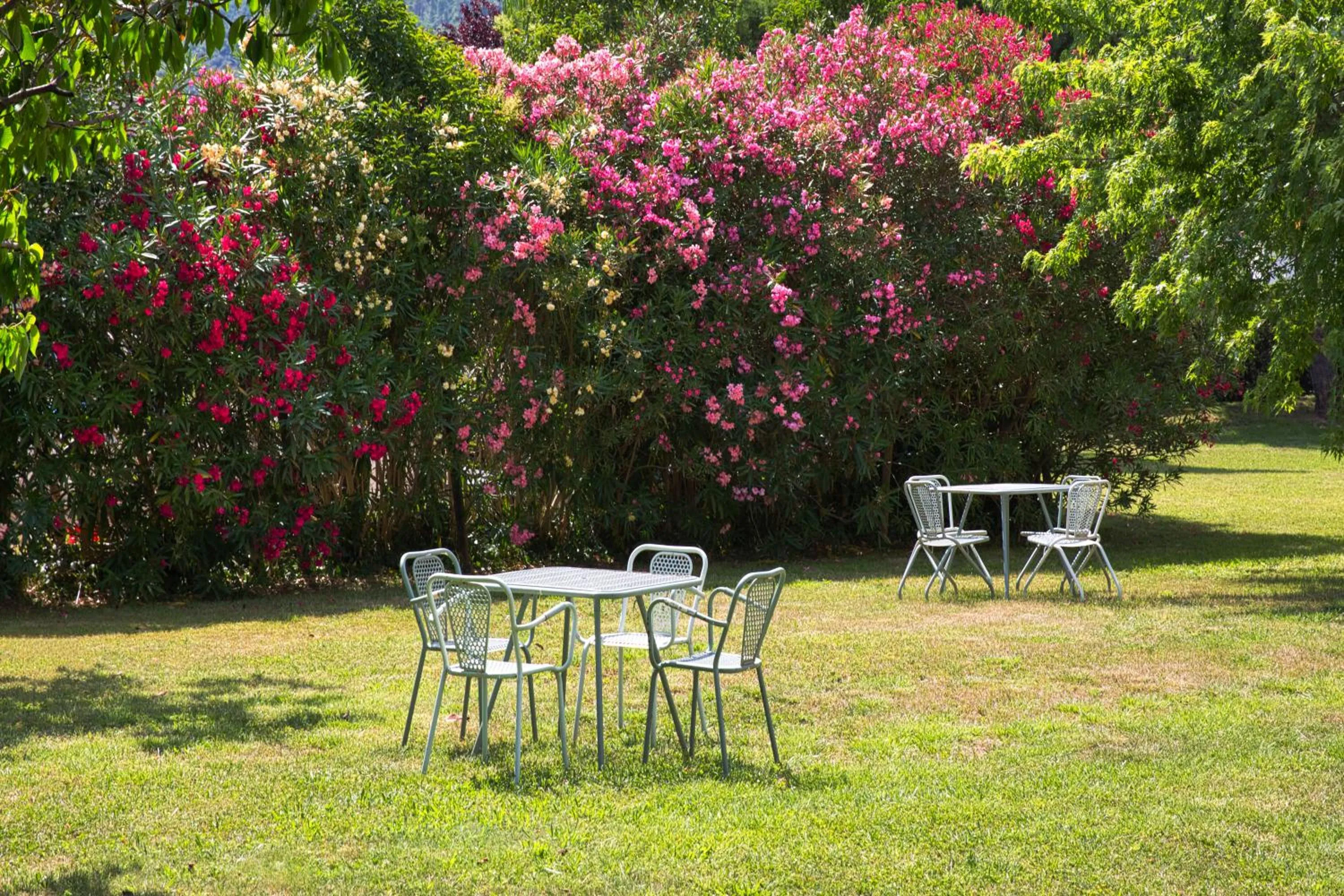Patio in Best Western Le Vauban