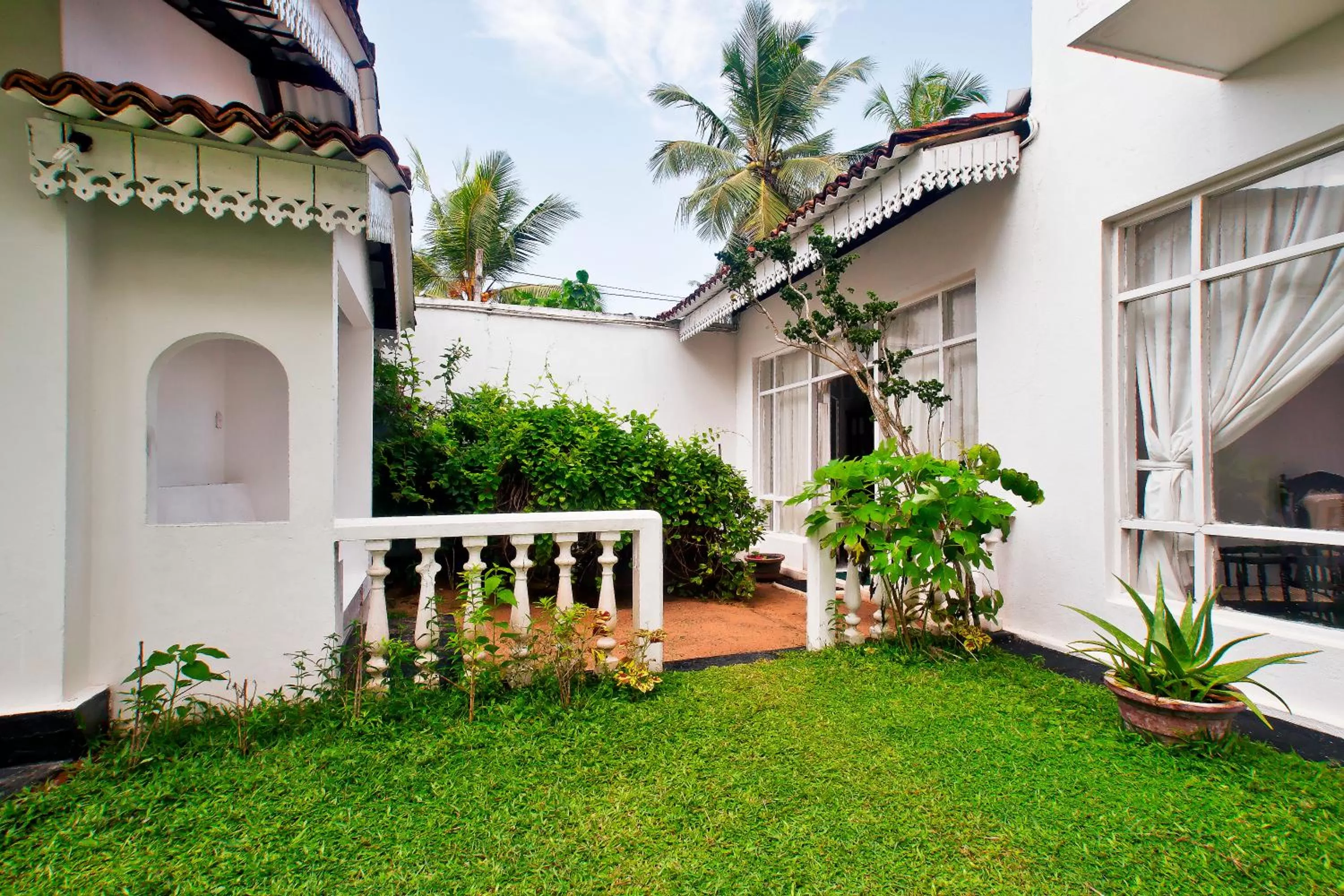 Garden in Chitra Ayurveda